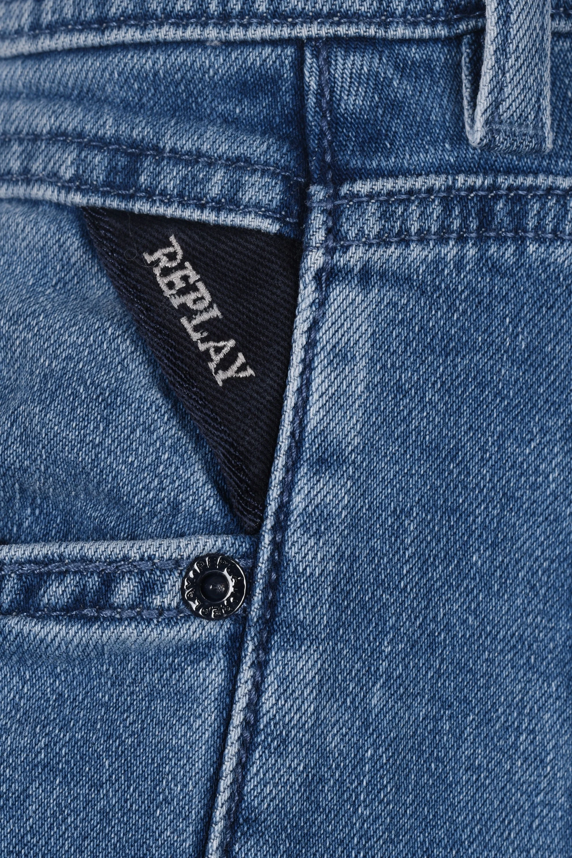 Replay Grover Jeans Light Denim Wash - Image 5