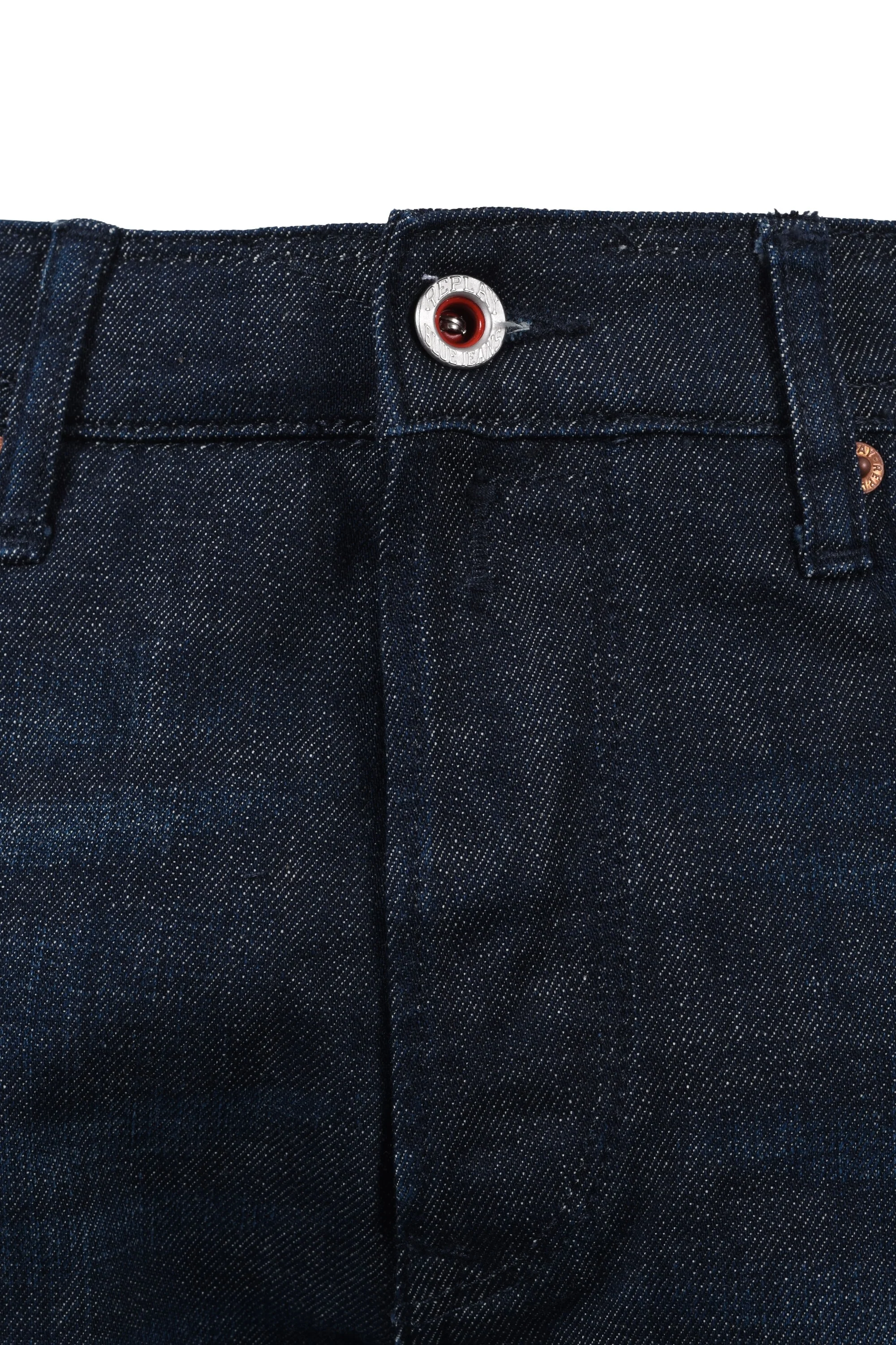 Replay Grover Straight Leg Jeans Dark Denim - Image 3