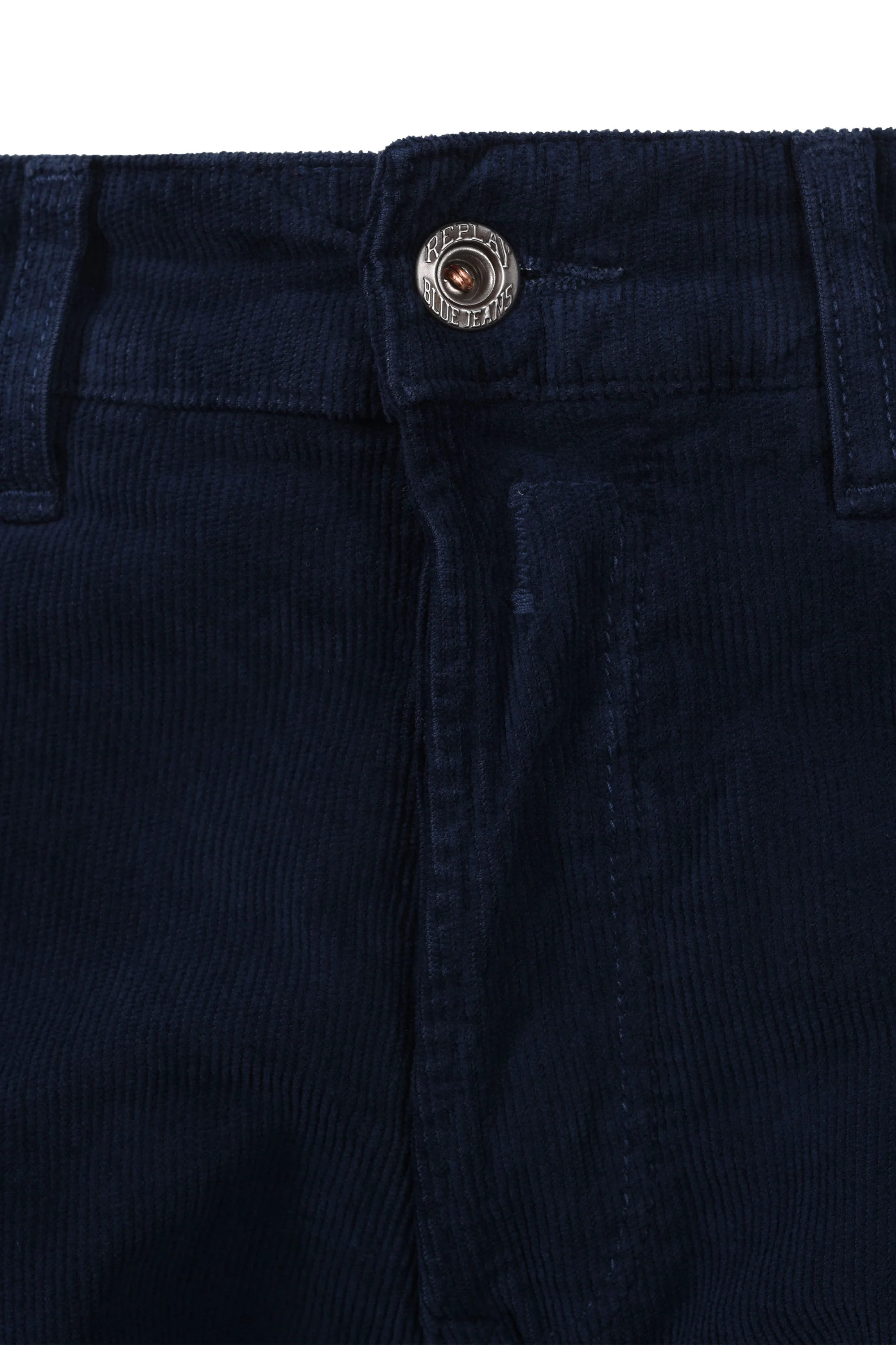 Replay Grover Cord Jeans Navy - Image 3