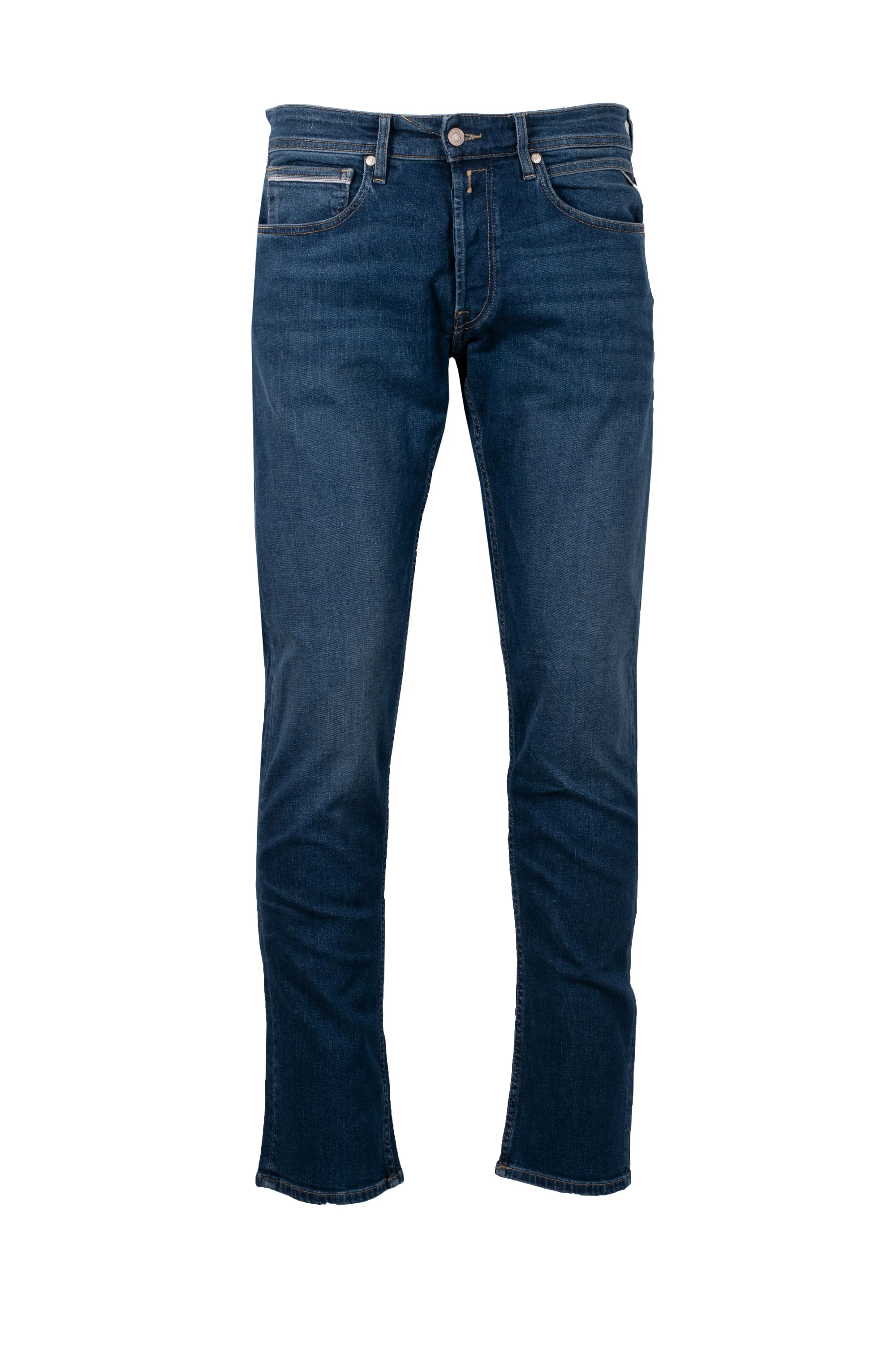 Replay Grover Straight Fit Jeans Light Denim - Image 2