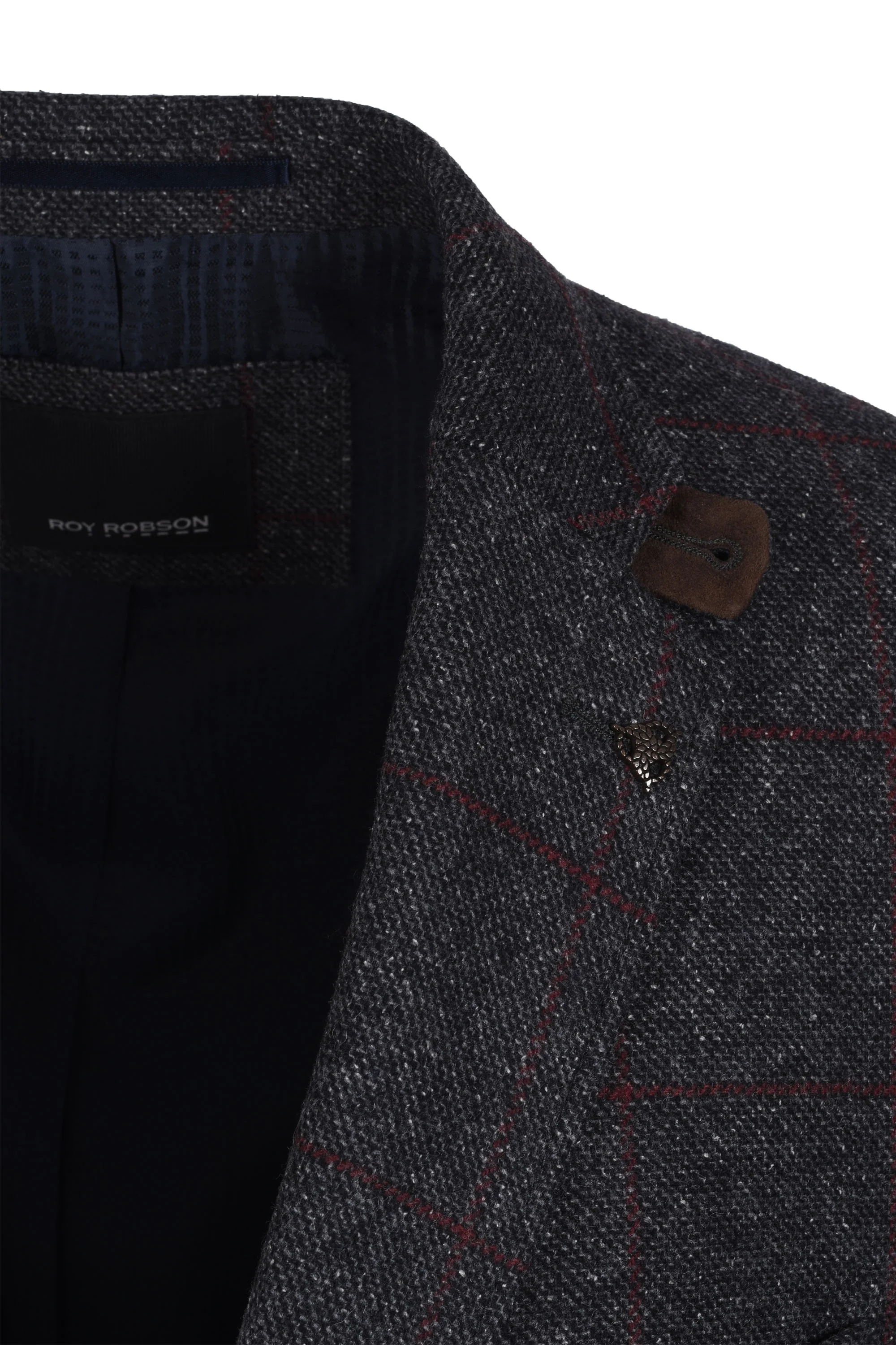Roy Robson Patch Pocket Jacket Check - Image 2