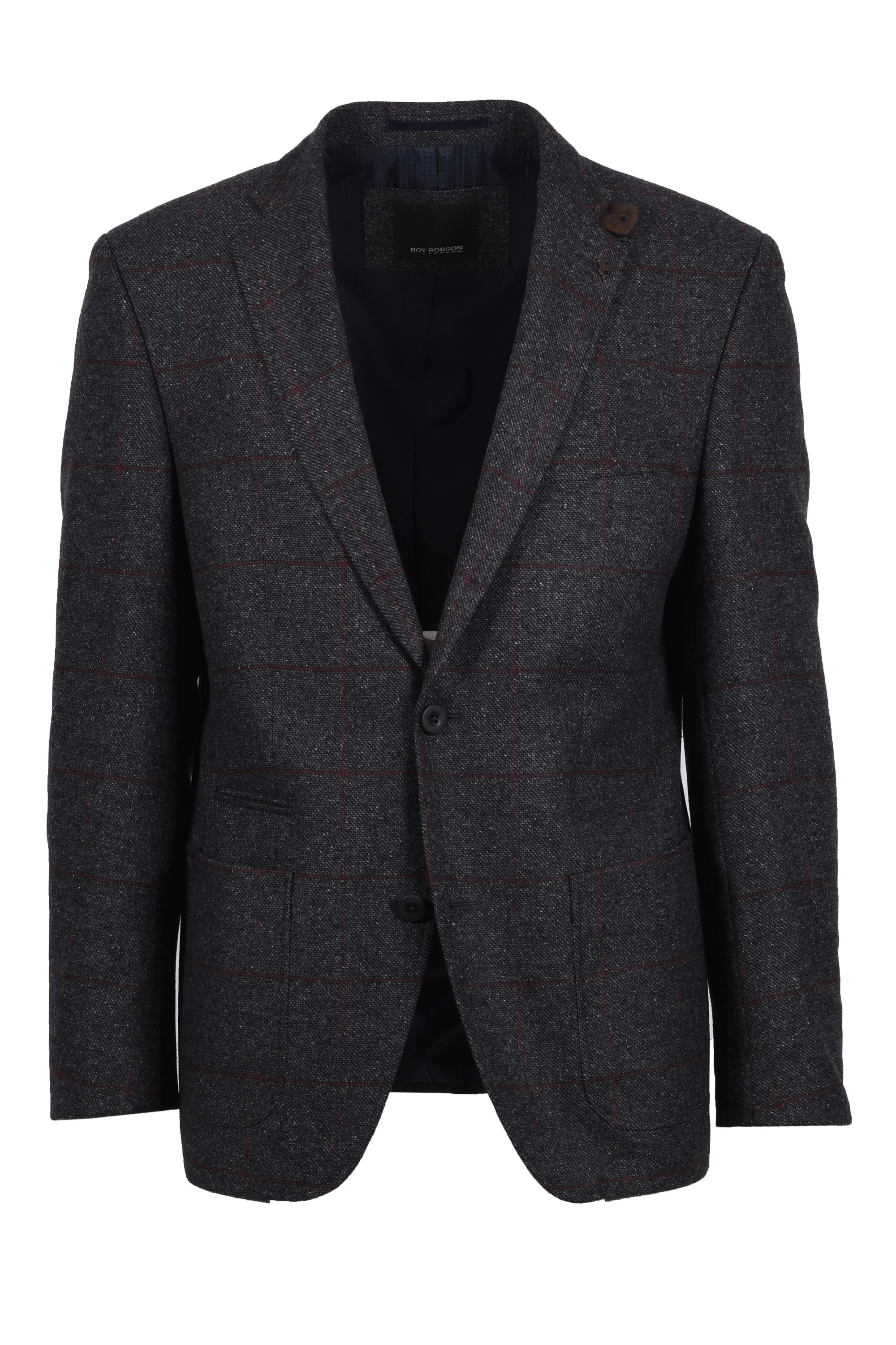 Roy Robson Patch Pocket Jacket Check - Image 4