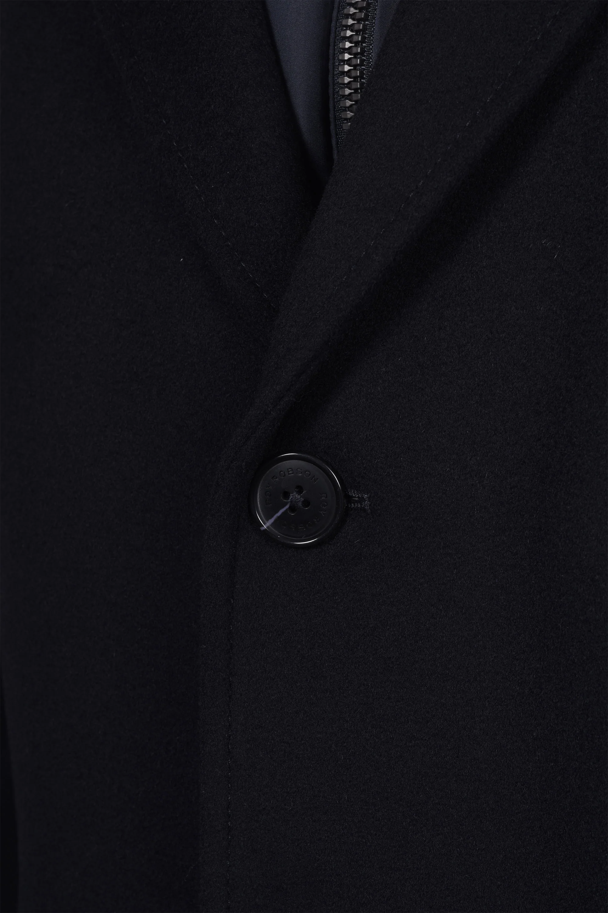 Roy Robson Coat Dark Blue - Image 3