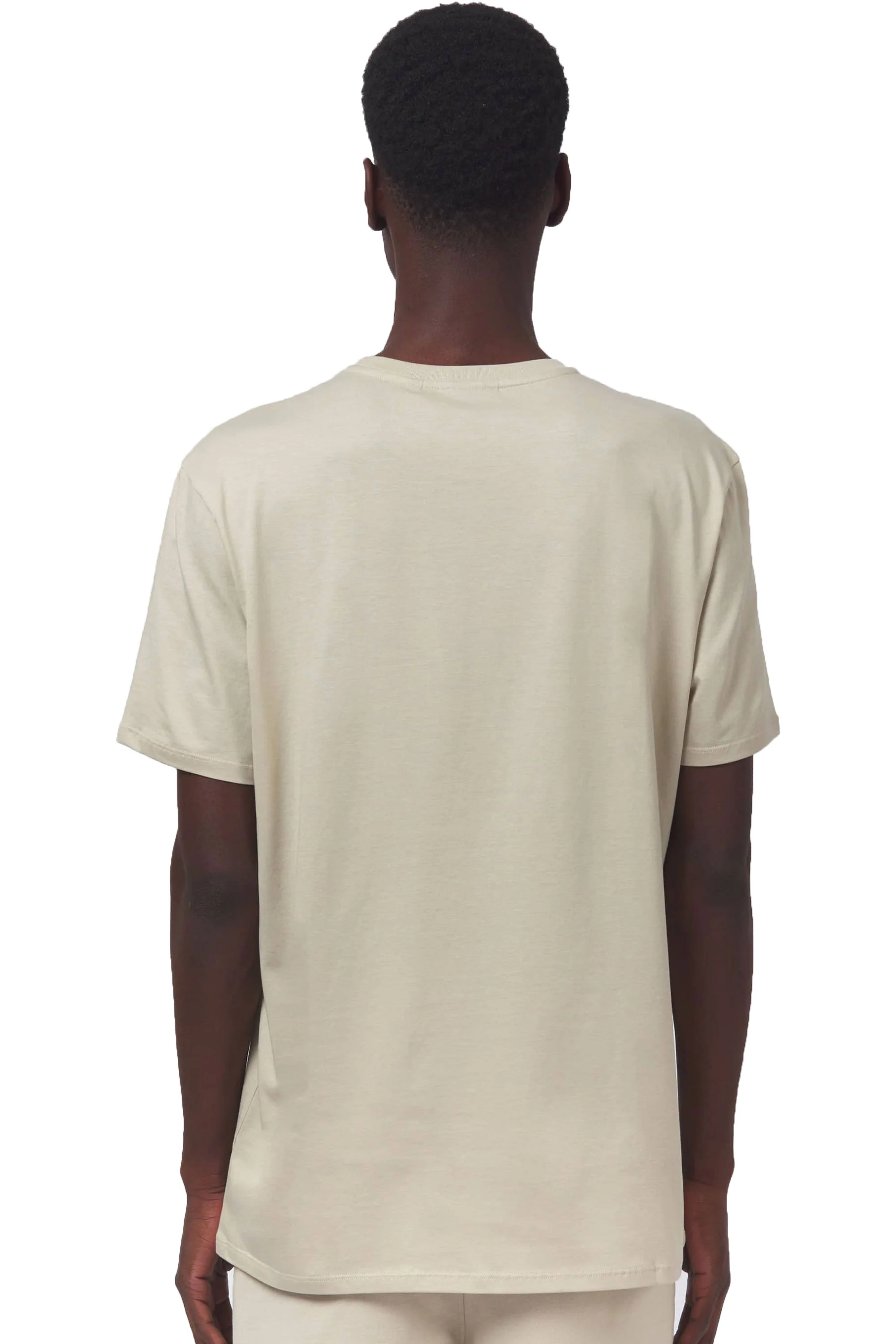 Sandbanks Badge Logo T-Shirt Stone - Image 3