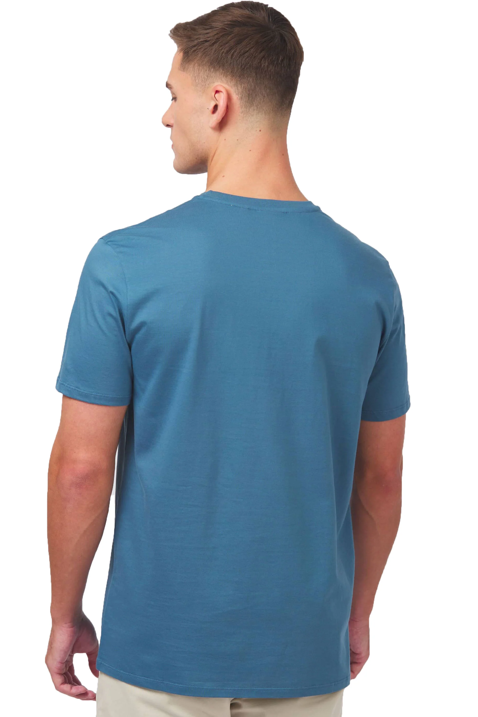 Sandbanks Badge Logo T-Shirt Teal - Image 3