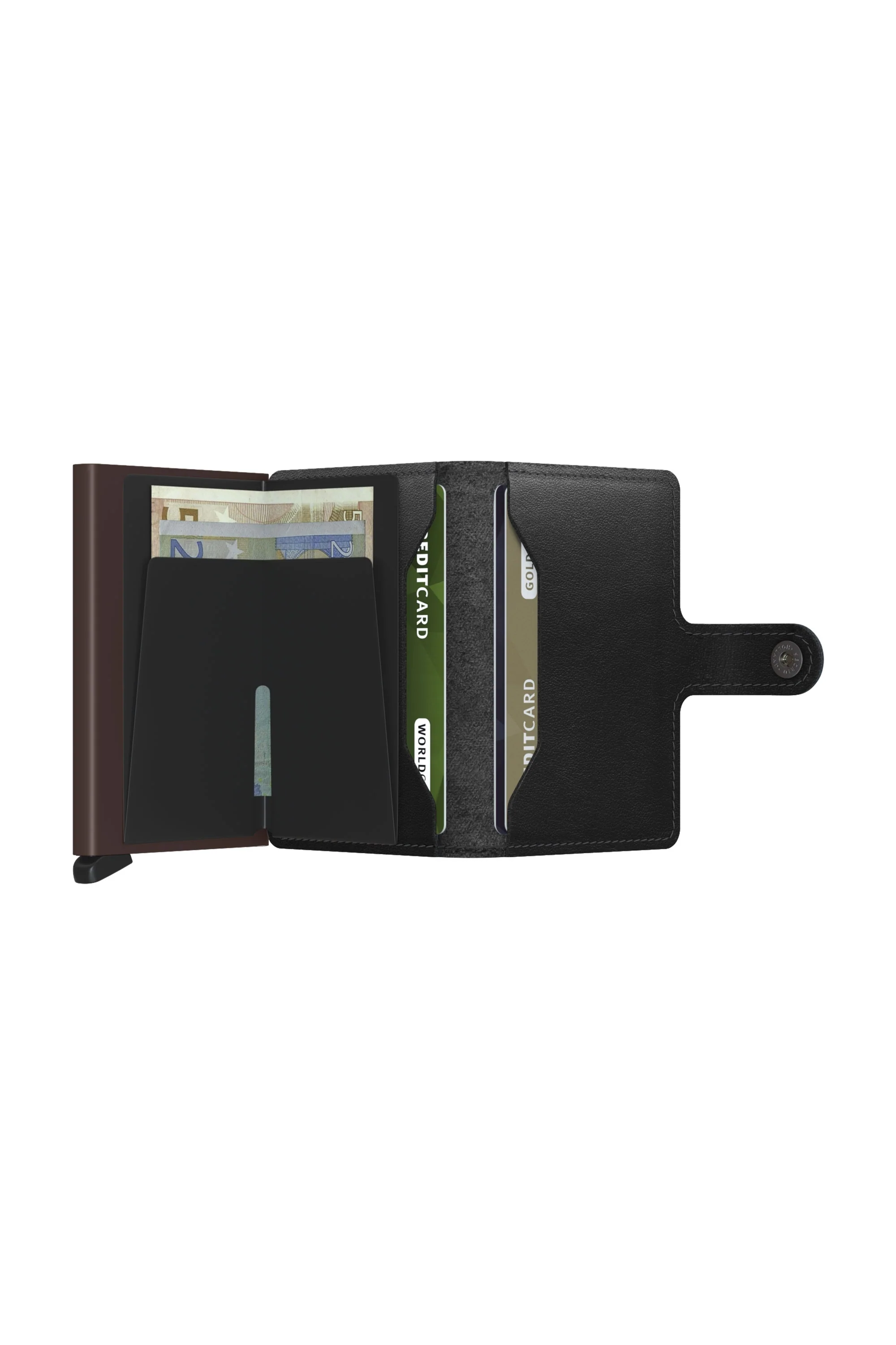 Secrid Mini Wallet Black/Brown - Image 2