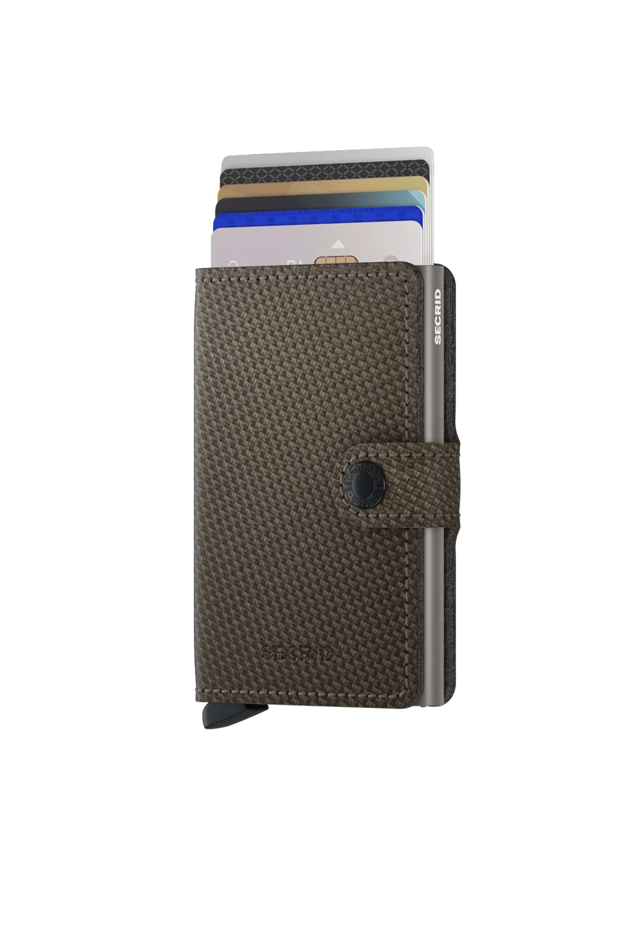 Secrid Mini Wallet Carbon Khaki - Image 4