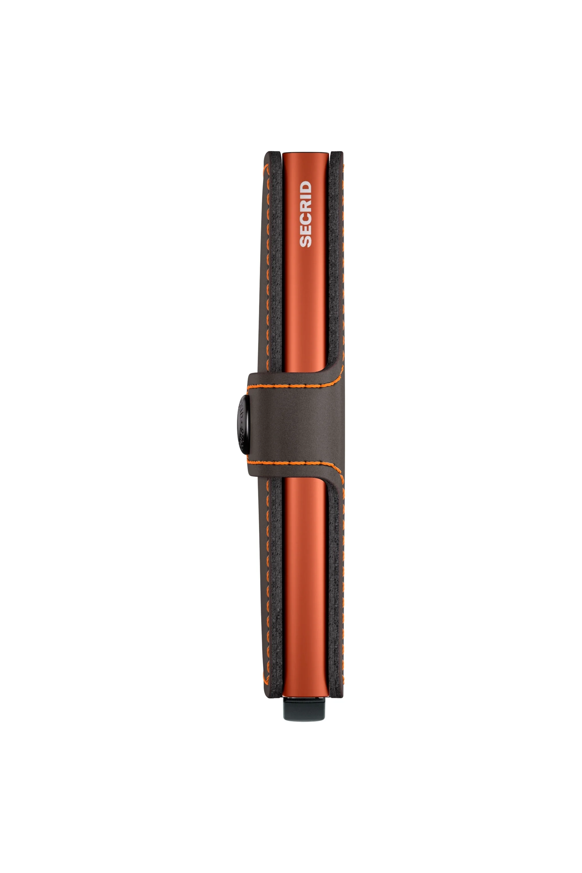 Secrid Mini Wallet Matte Truffle/Orange - Image 5