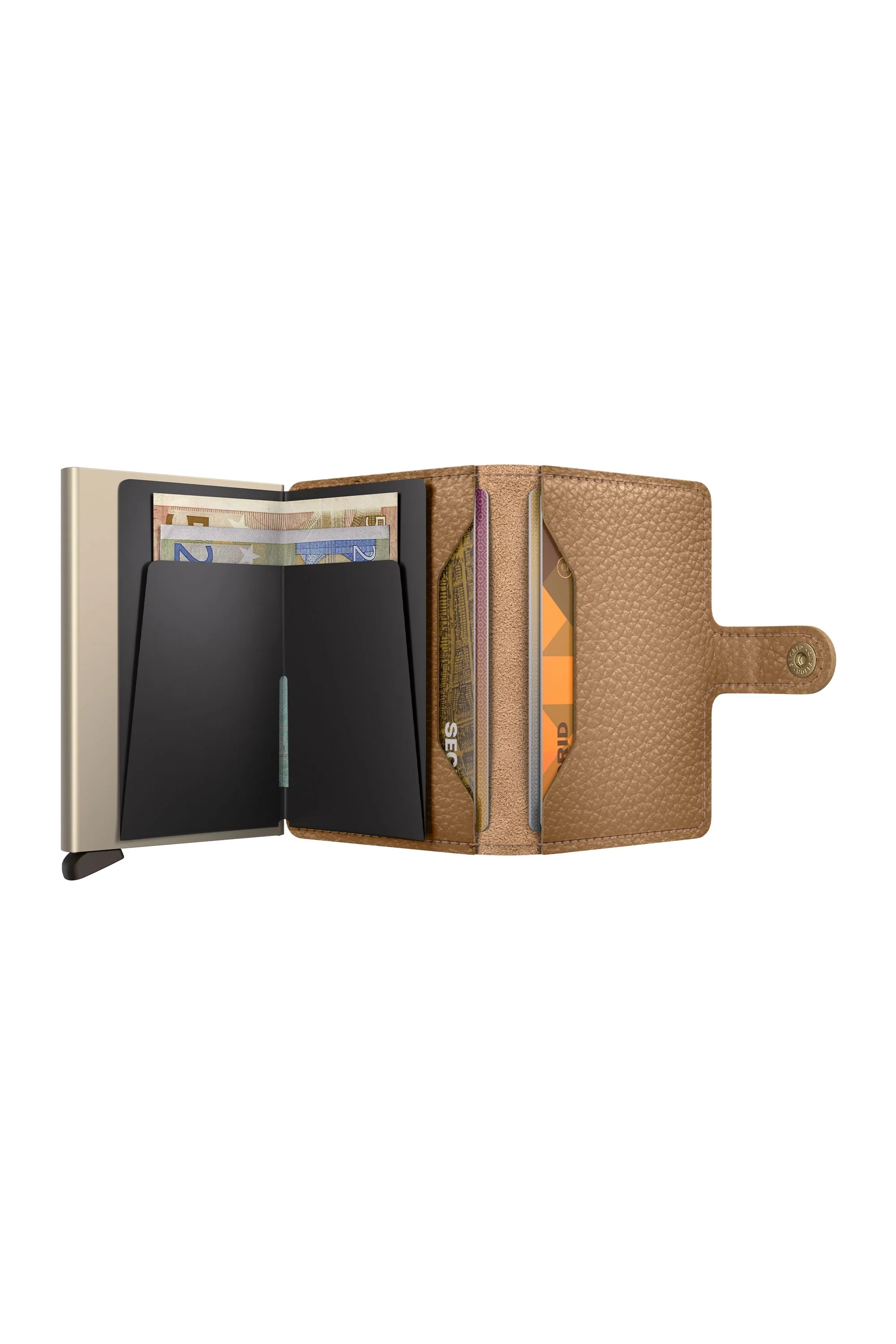Secrid Pebble Mini Wallet Cappuccino - Image 3