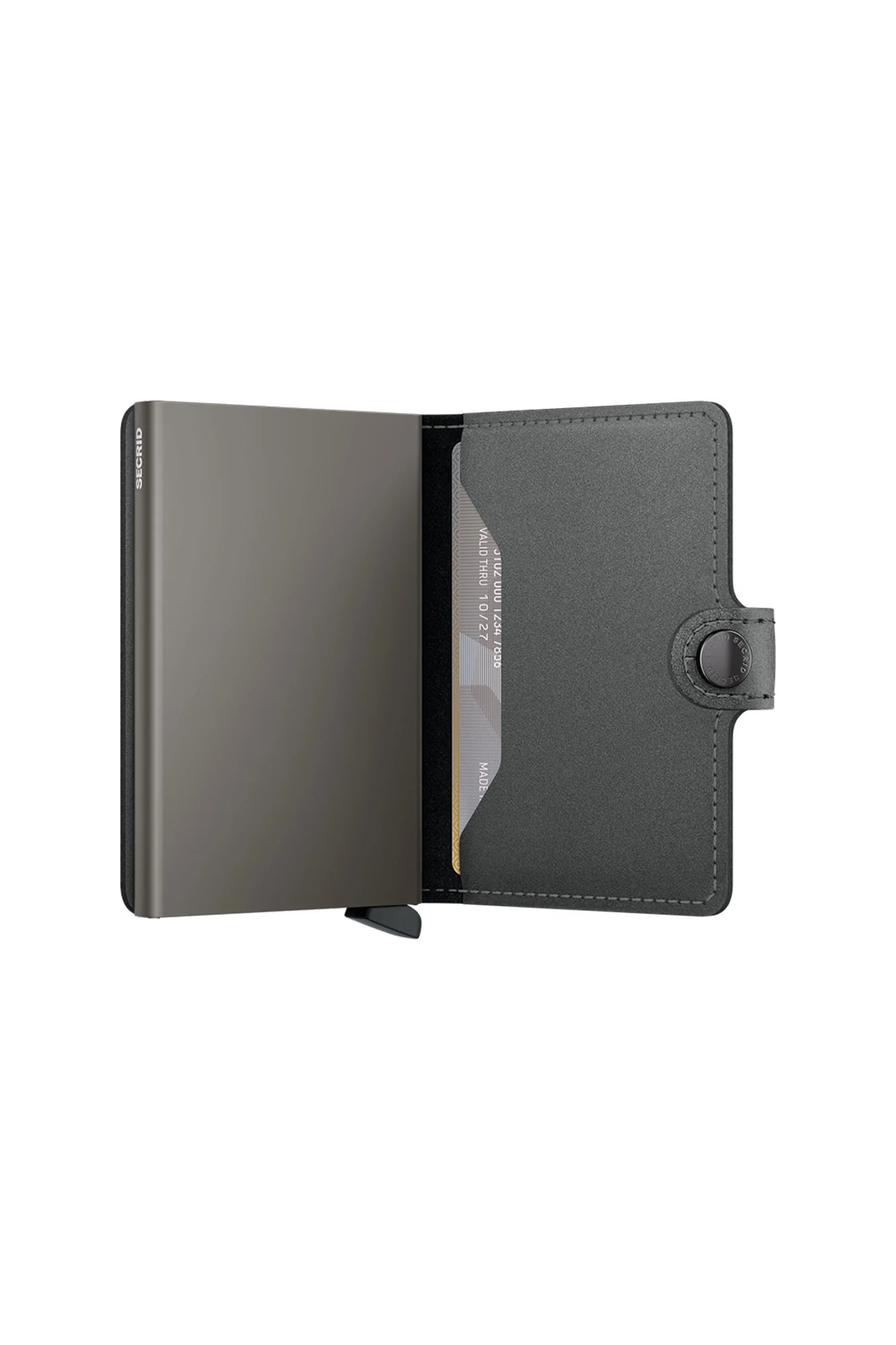 SECRID MINI WALLET MATT SATIN STEEL - Image 3