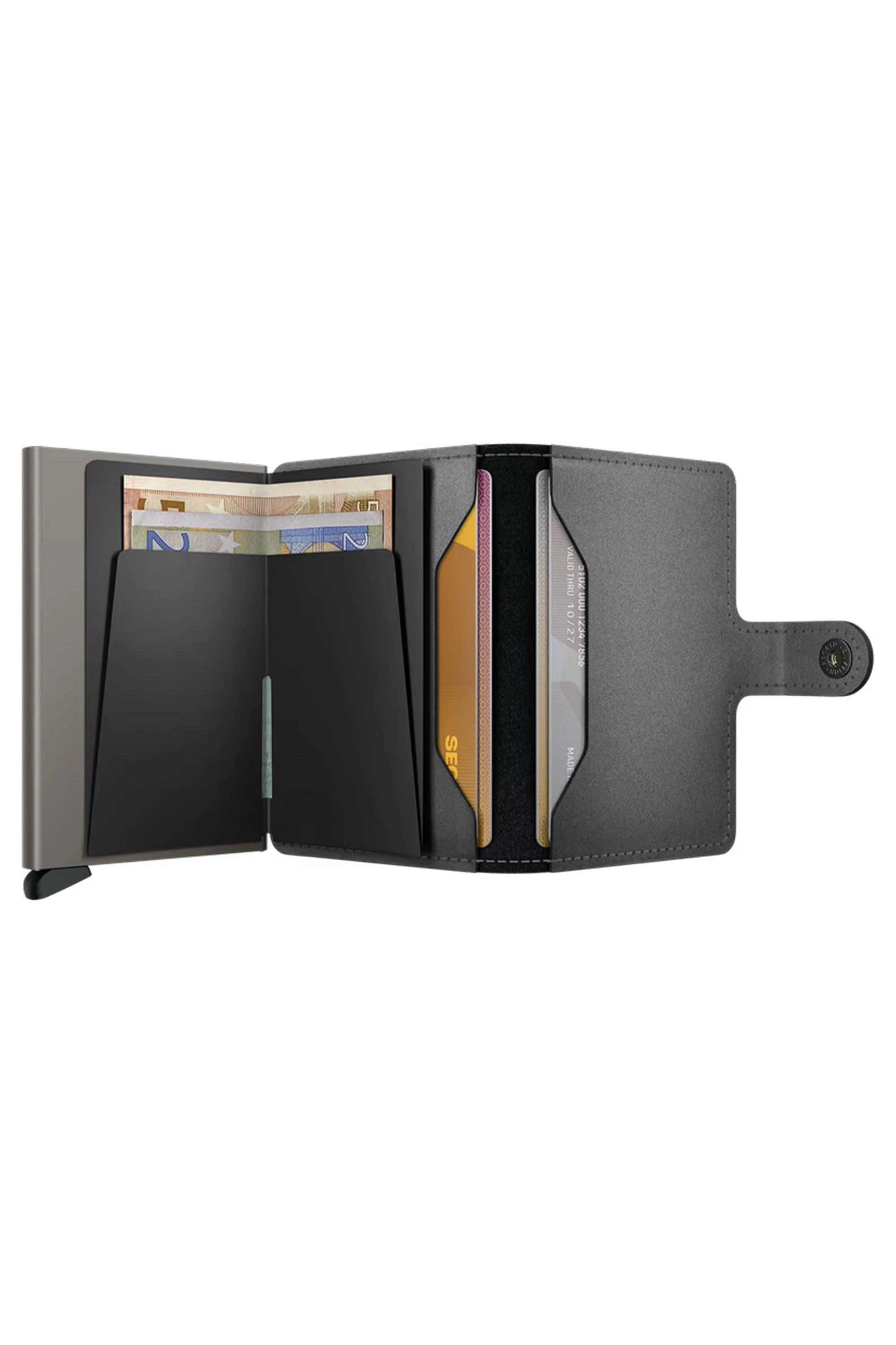 SECRID MINI WALLET MATT SATIN STEEL - Image 4