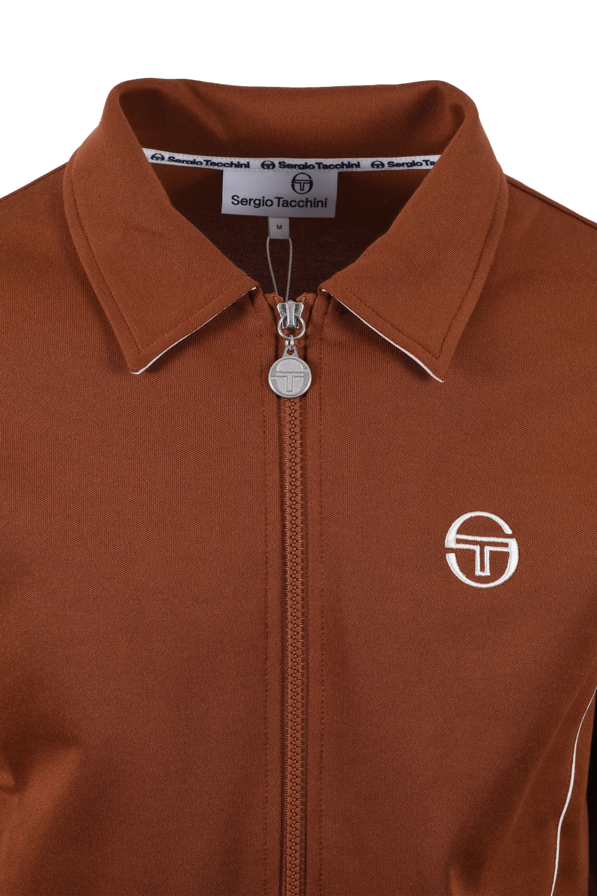 Sergio Tacchini Armando Track Top Brown - Image 3