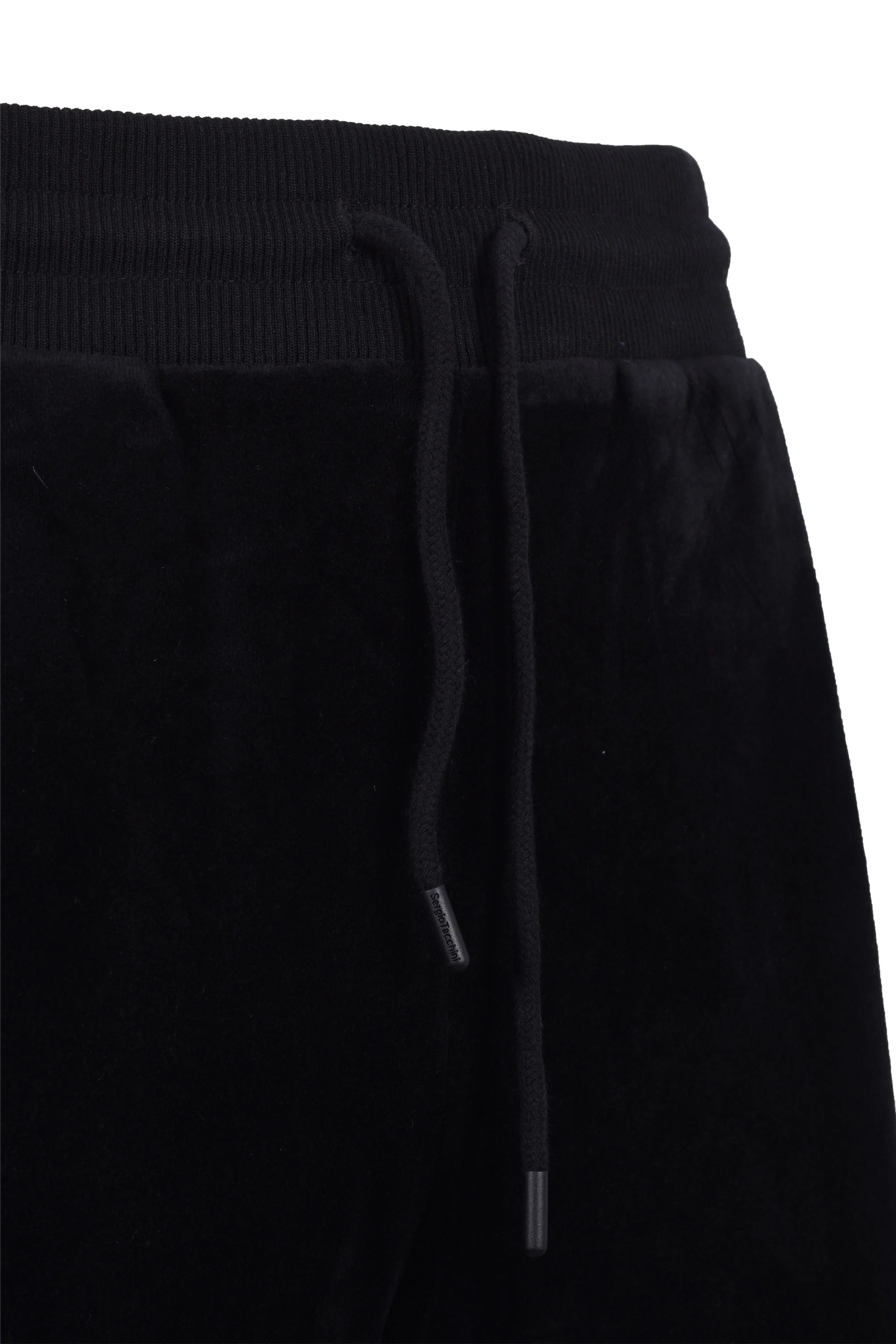 Sergio Tacchini Court Velour Track Pant Black - Image 2