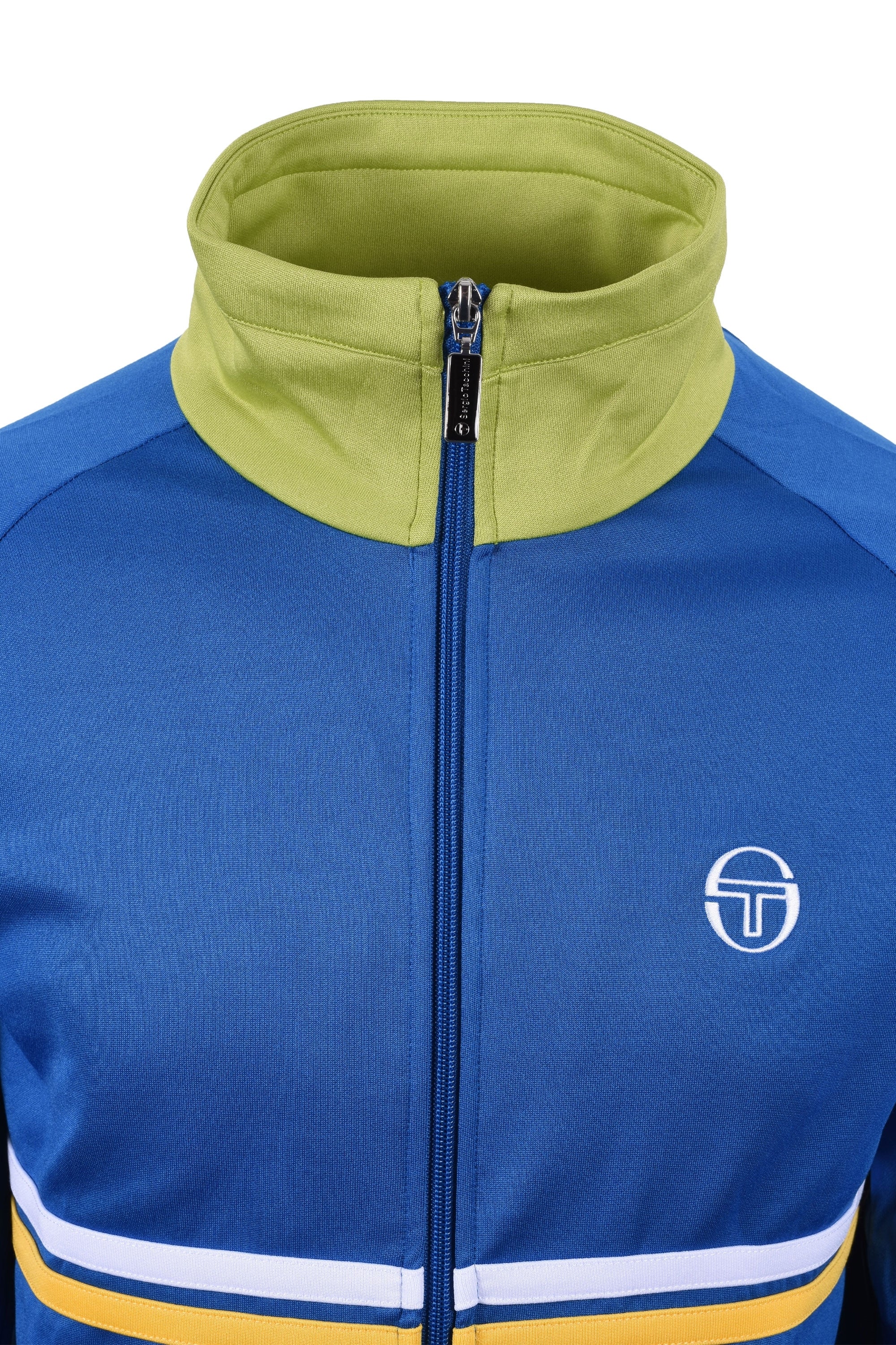 Sergio Tacchini Dallas Track Top Blue/Green - Image 3