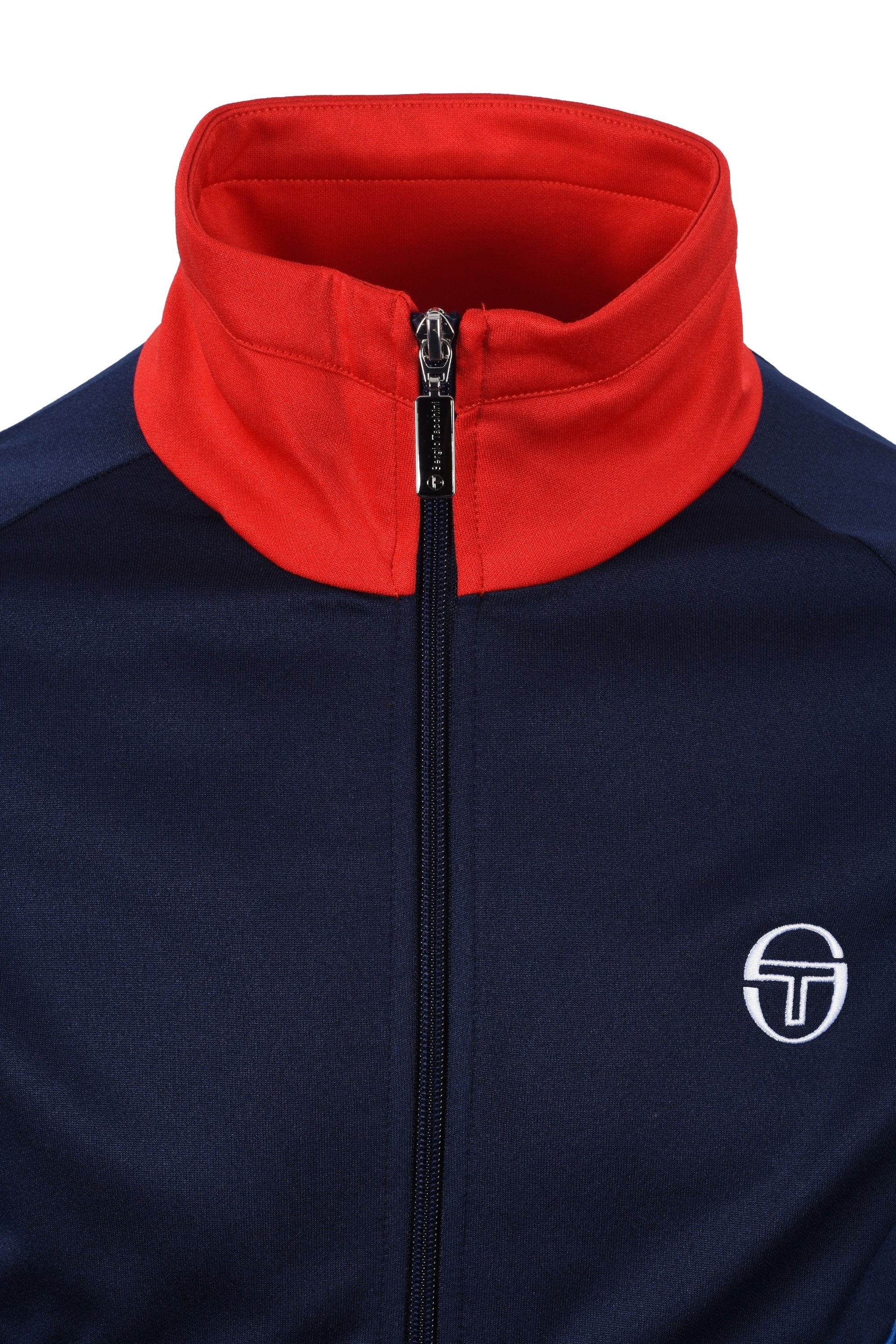 Sergio Tacchini Dallas Track Top Navy/Red - Image 3