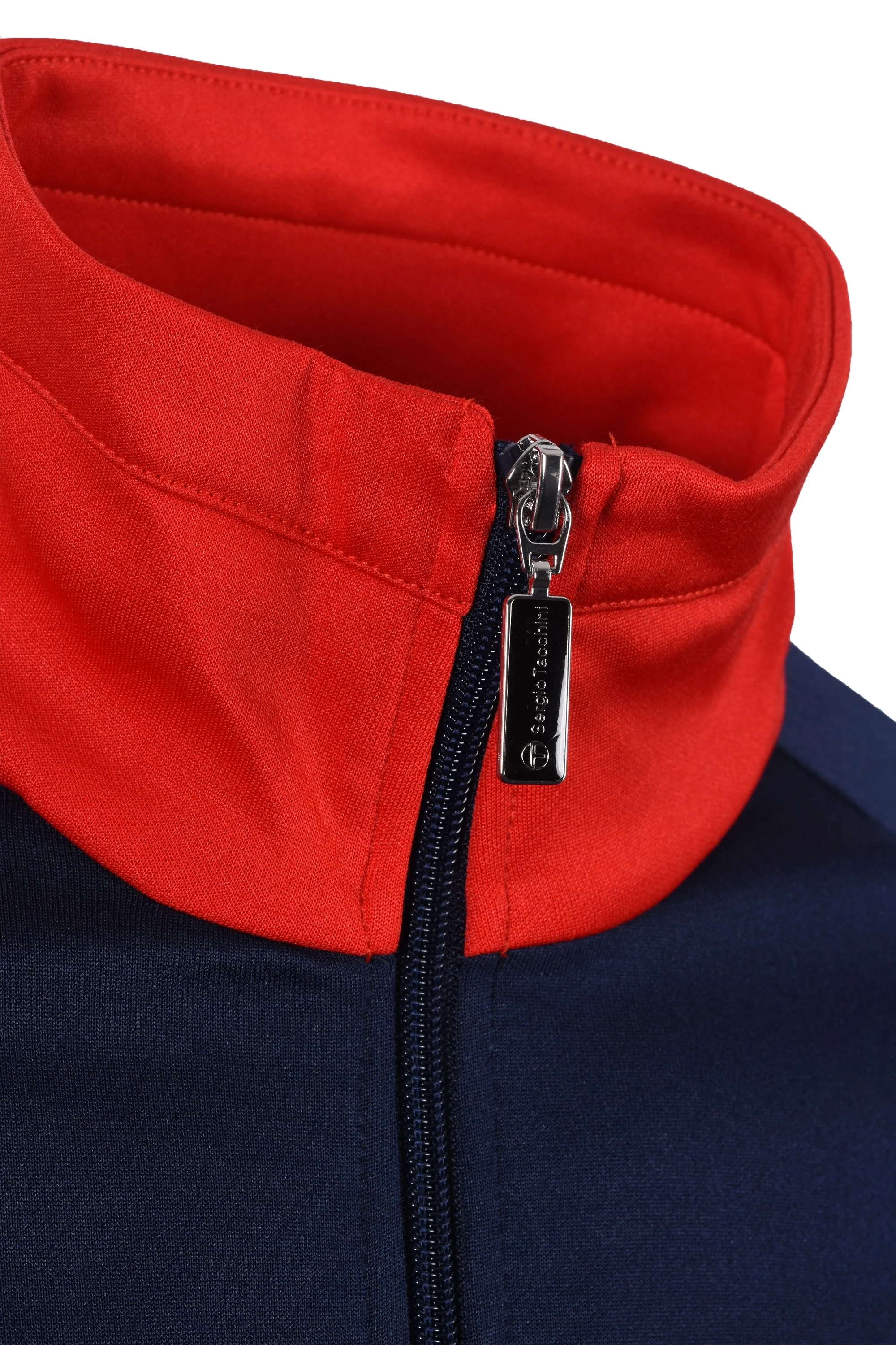 Sergio Tacchini Dallas Track Top Navy/Red - Image 5