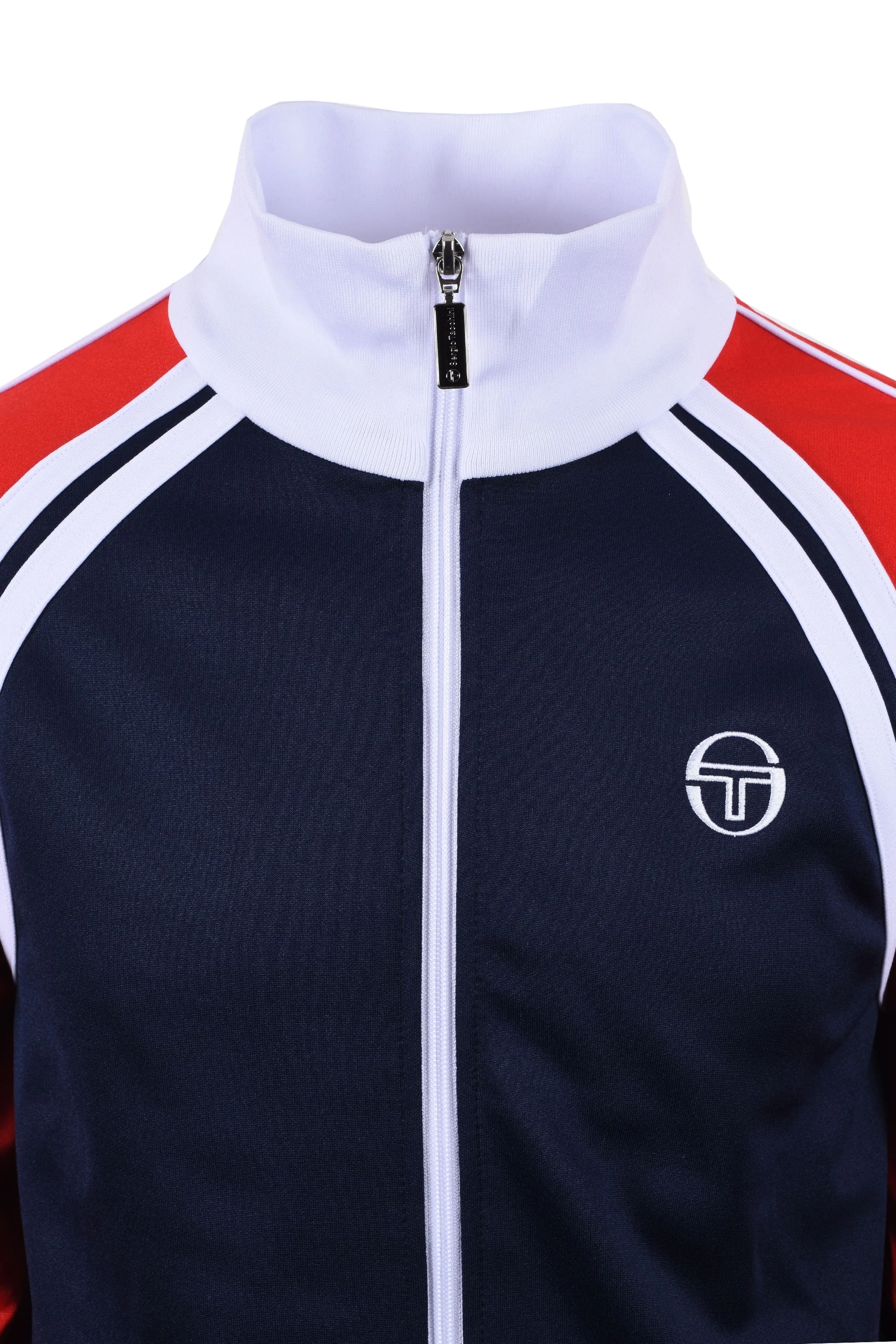 Sergio Tacchini Ghibli Track Top Navy/White - Image 3