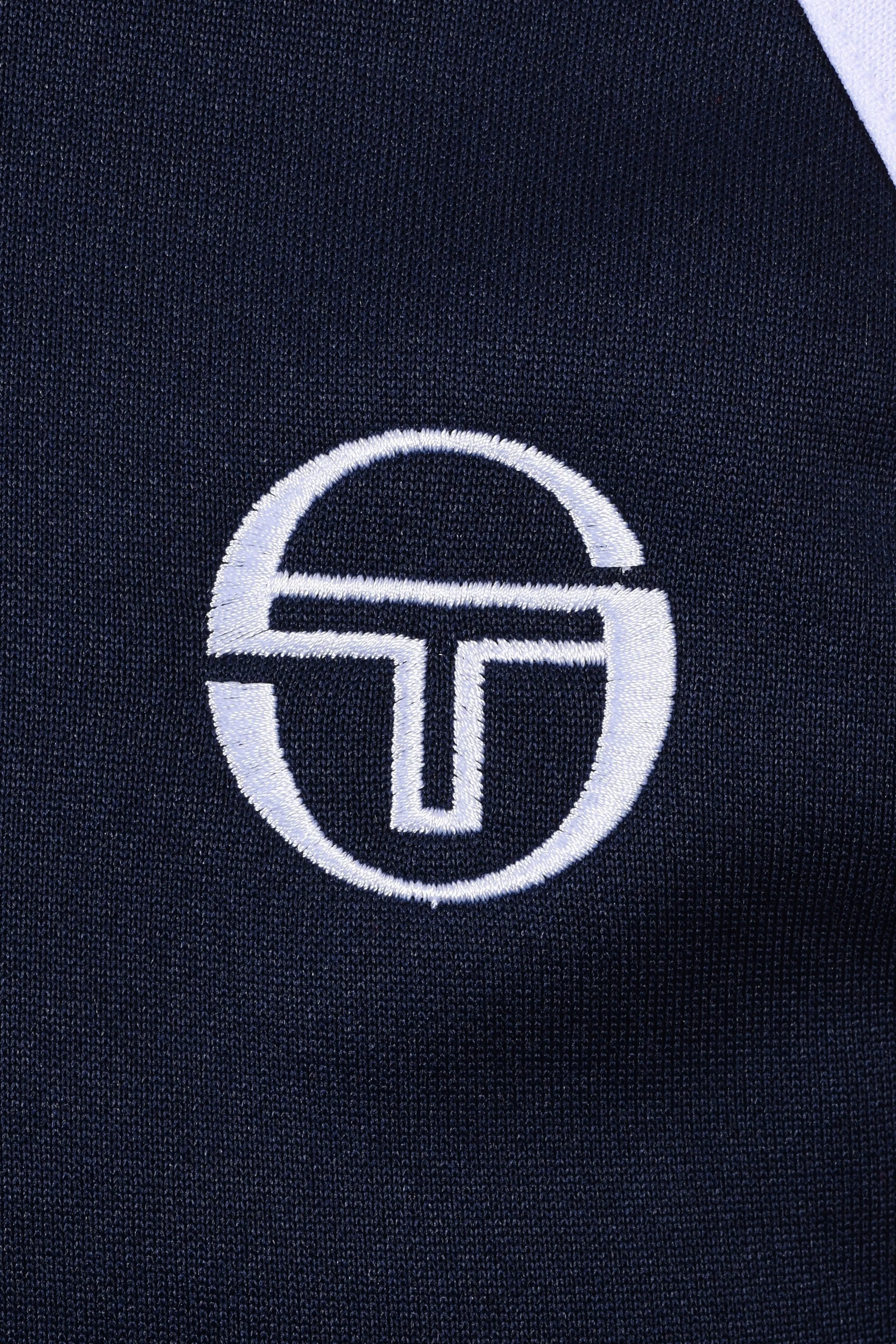 Sergio Tacchini Ghibli Track Top Navy/White - Image 4