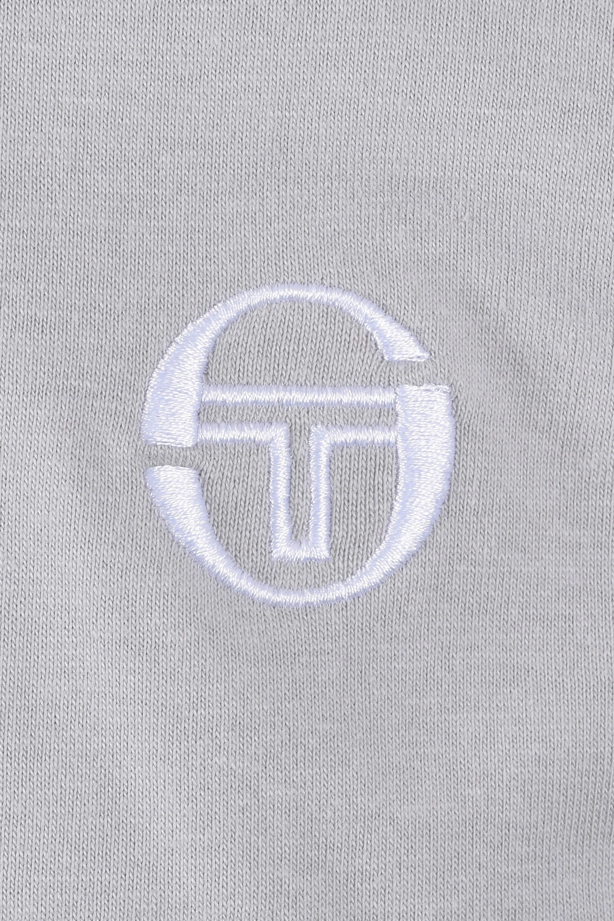 Sergio Tacchini Grello Crew Neck T-shirt Light Grey - Image 3
