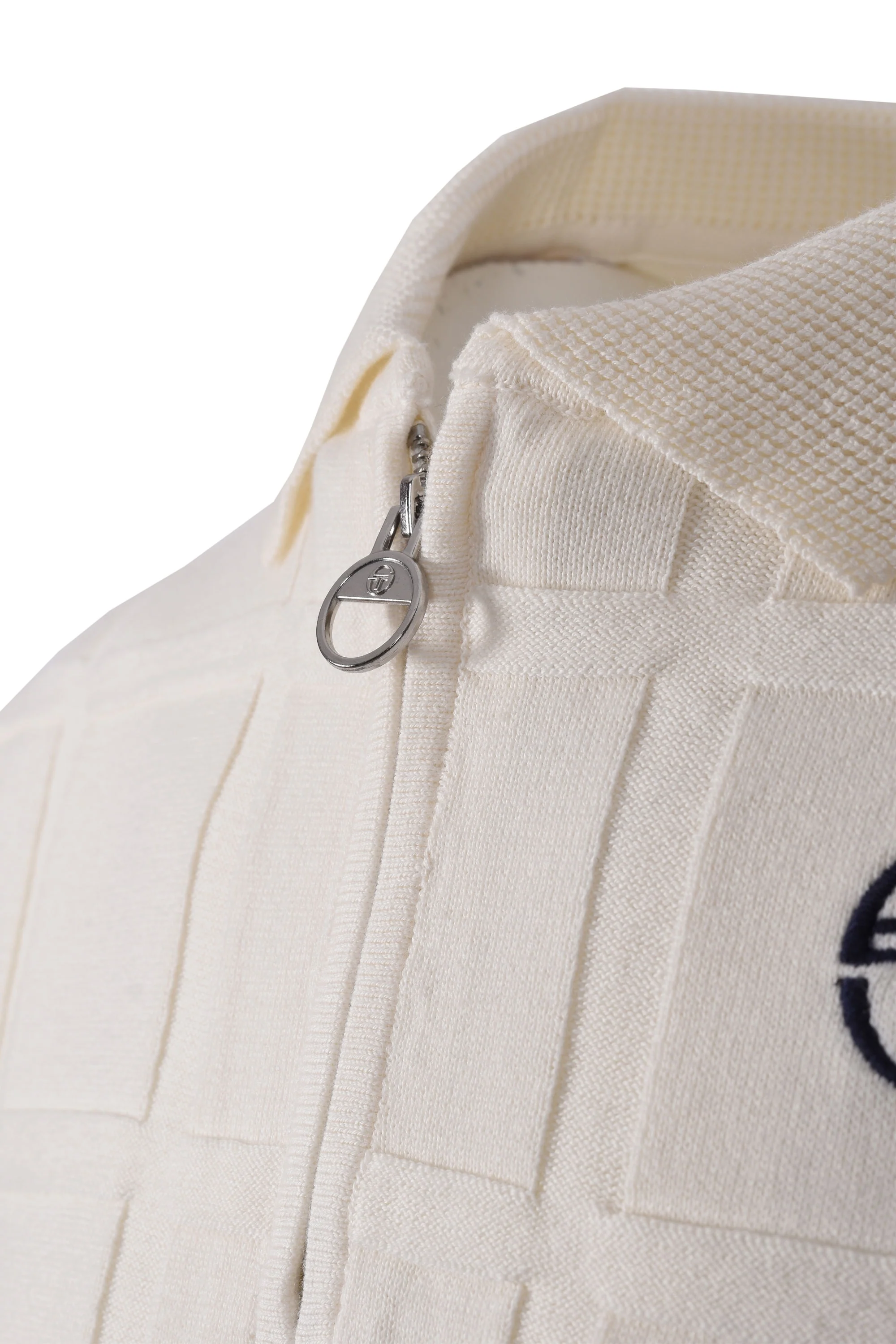Sergio Tacchini Lorenzo Half Zip Polo Gardenia - Image 3