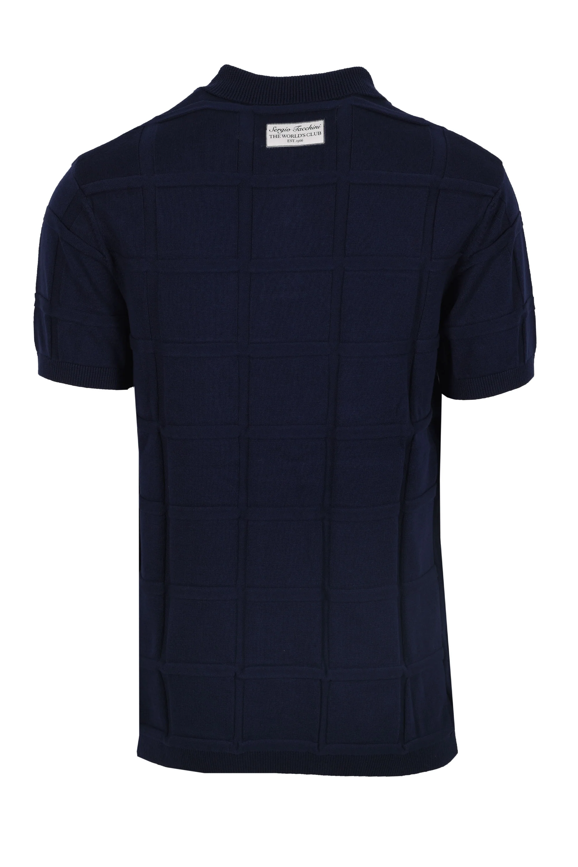 Sergio Tacchini Lorenzo Half Zip Polo Maritime Blue - Image 5