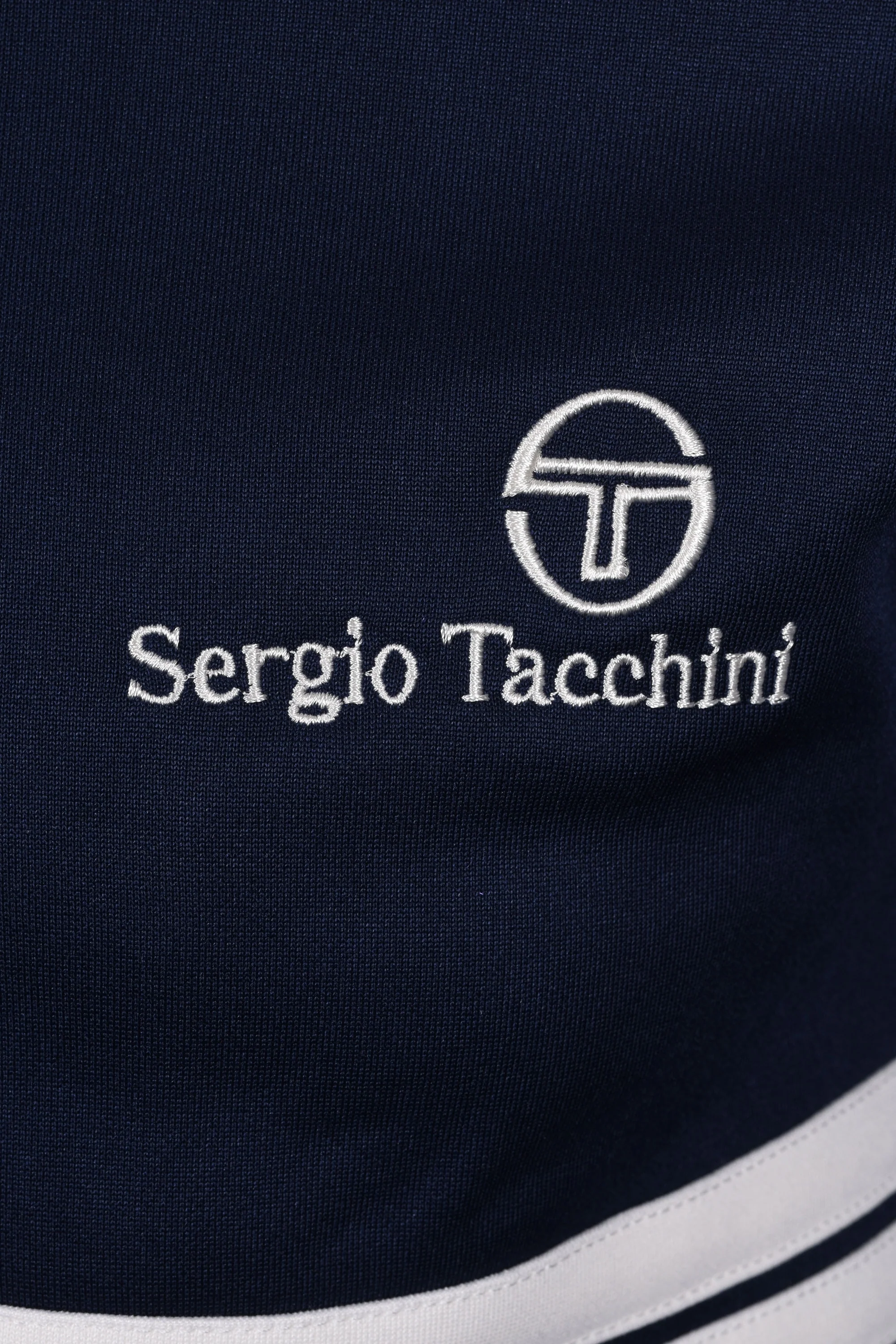 Sergio Tacchini New Dallas Track Top Maritime Blue/Adrenaline Rush - Image 3