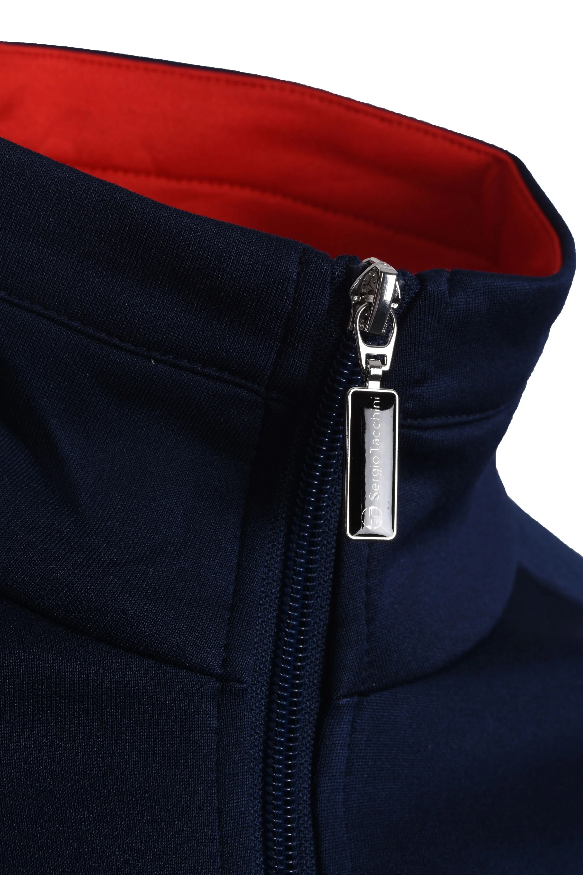 Sergio Tacchini New Dallas Track Top Maritime Blue/Adrenaline Rush - Image 5