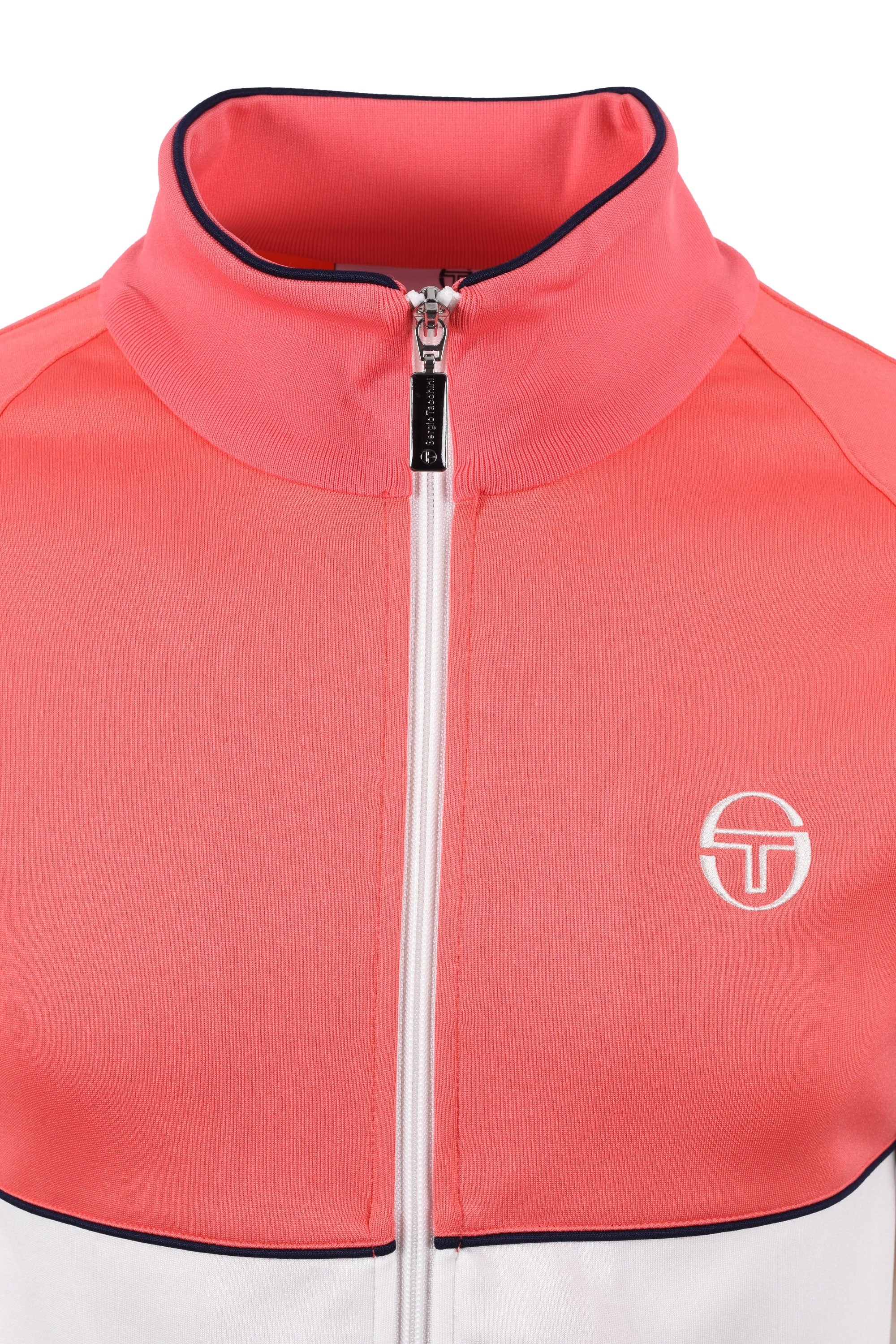 Sergio Tacchini Orion Track Top Pink/White - Image 3