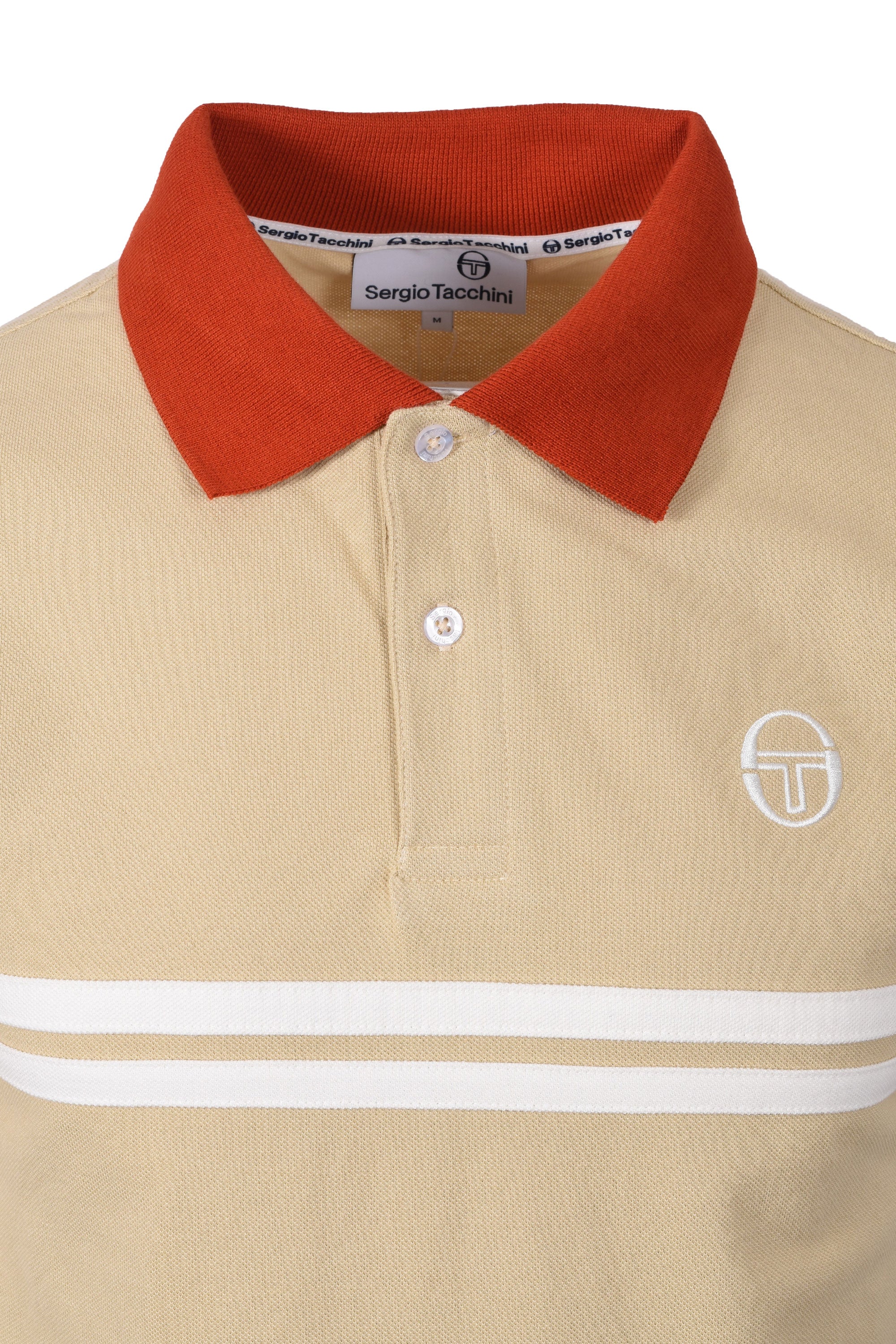 SEREGIO TACCHINI SUPERMAC POLO MOJAVE DESERT/ROOIBOS TEA/GARDENIA - Image 2