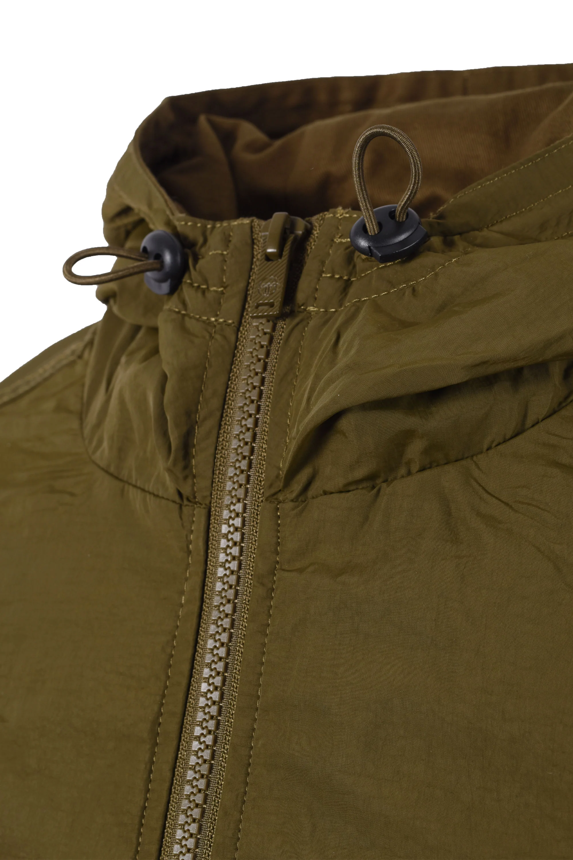 SERGIO TACCHINI CALISTI HOODED JACKET DARK OLIVE - Image 4