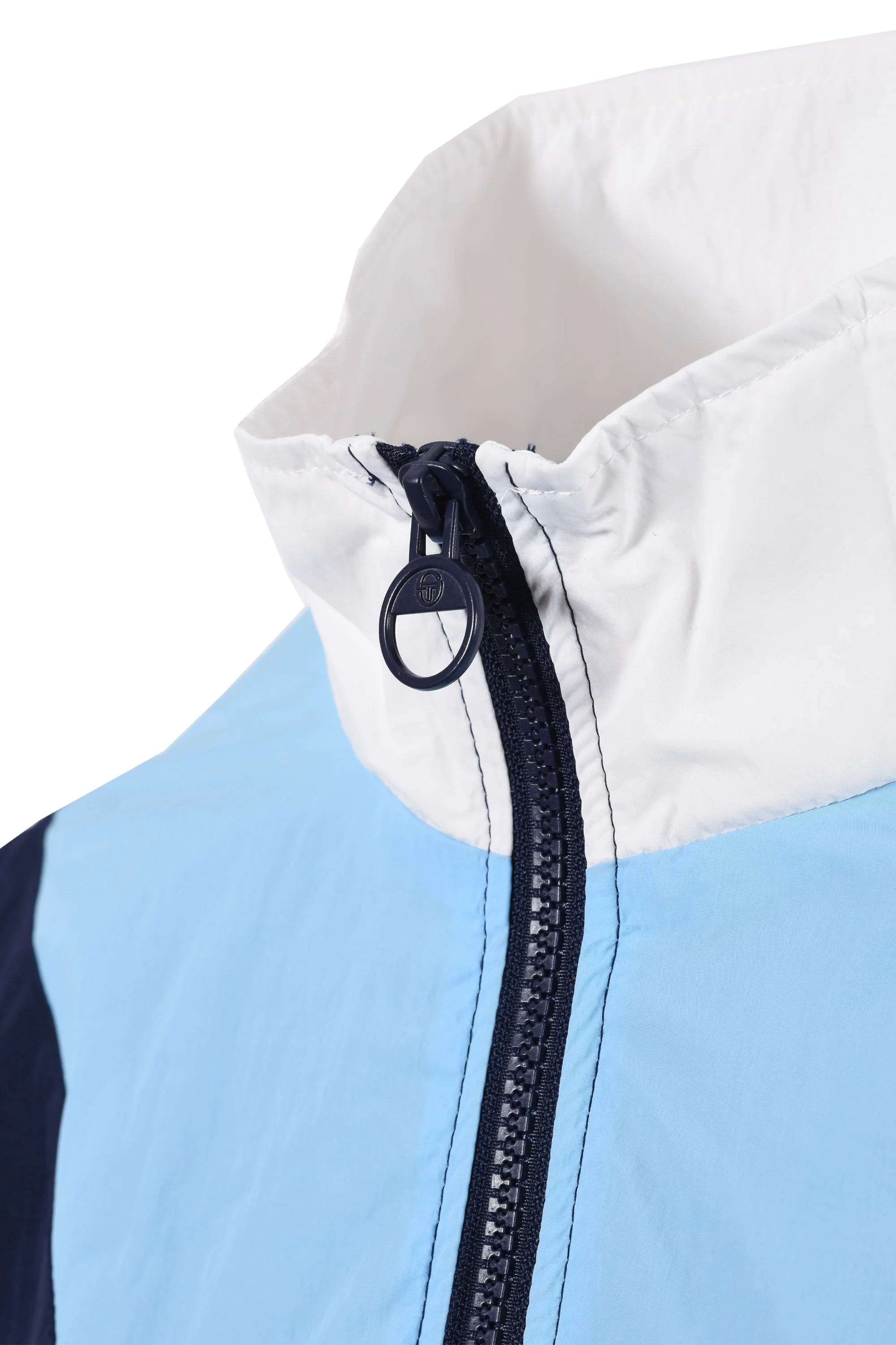 SERGIO TACCHINI CORTESE TRACK JACKET MARITIME BLUE/BALTIC SEA/GARDENIA - Image 4