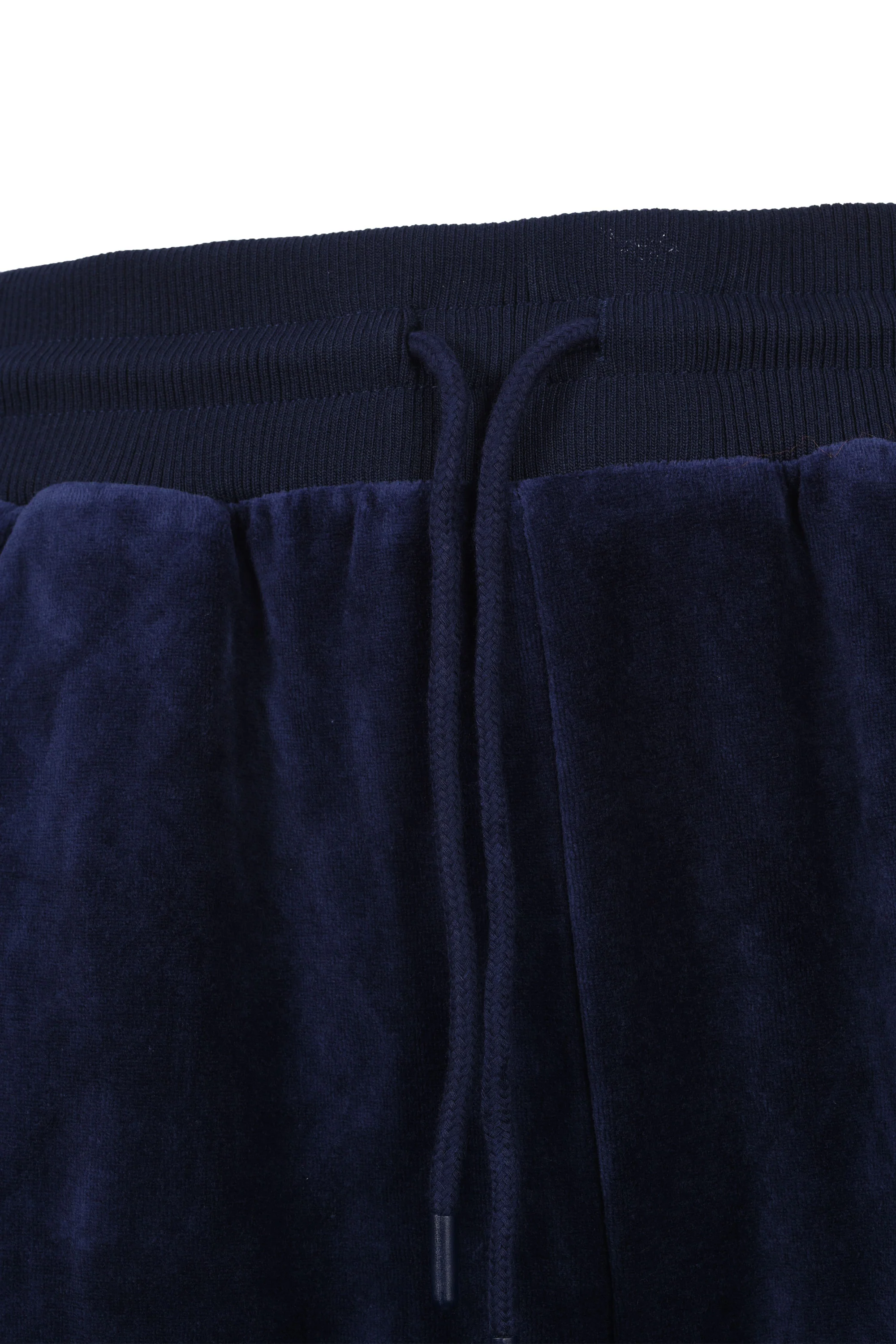 Sergio Tacchini Court Velour Track Pants Maritime Blue/Gardenia - Image 2