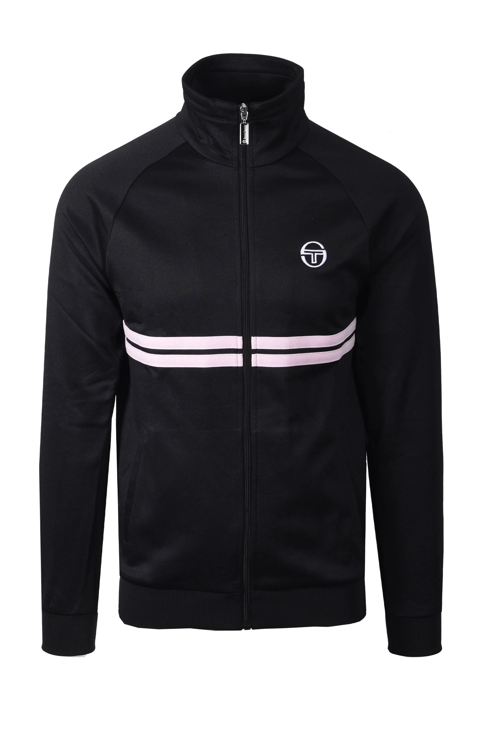 SERGIO TACCHINI DALLAS TRACK TOP BLACK/LIGHT LILAC