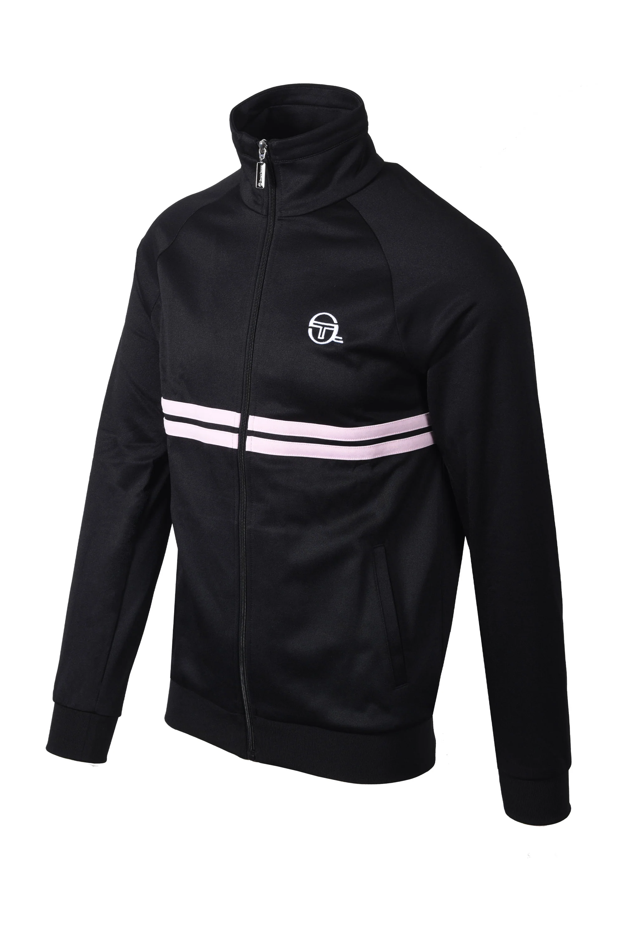 SERGIO TACCHINI DALLAS TRACK TOP BLACK/LIGHT LILAC - Image 2