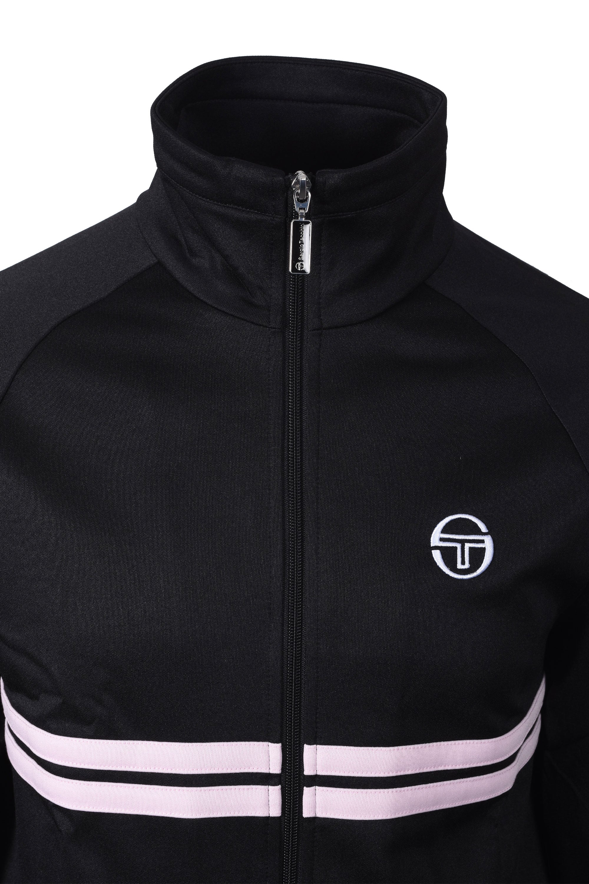 SERGIO TACCHINI DALLAS TRACK TOP BLACK/LIGHT LILAC - Image 3