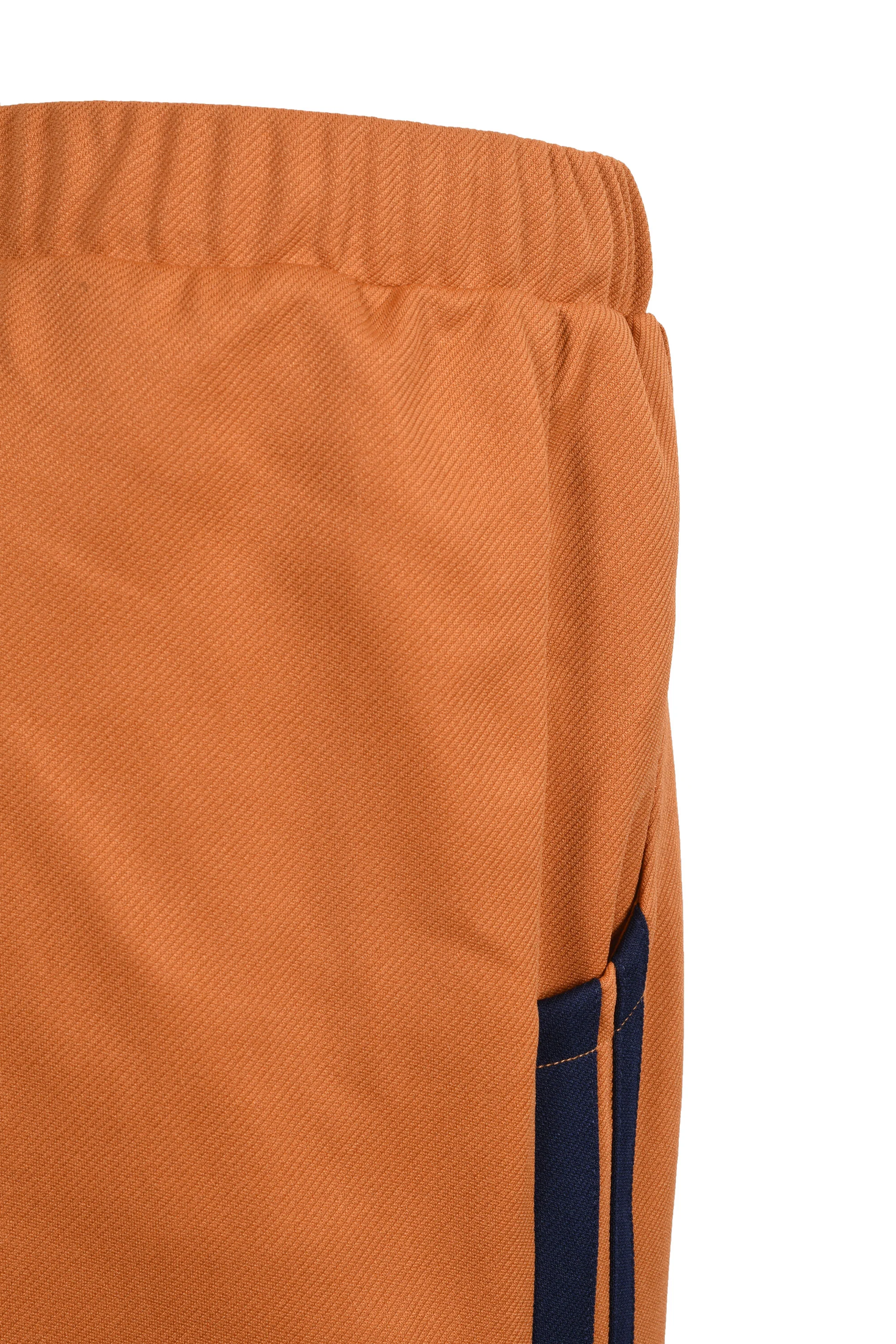 Sergio Tacchini Damarindo Track Pant Pumpkin Spice/Maritime Blue - Image 3