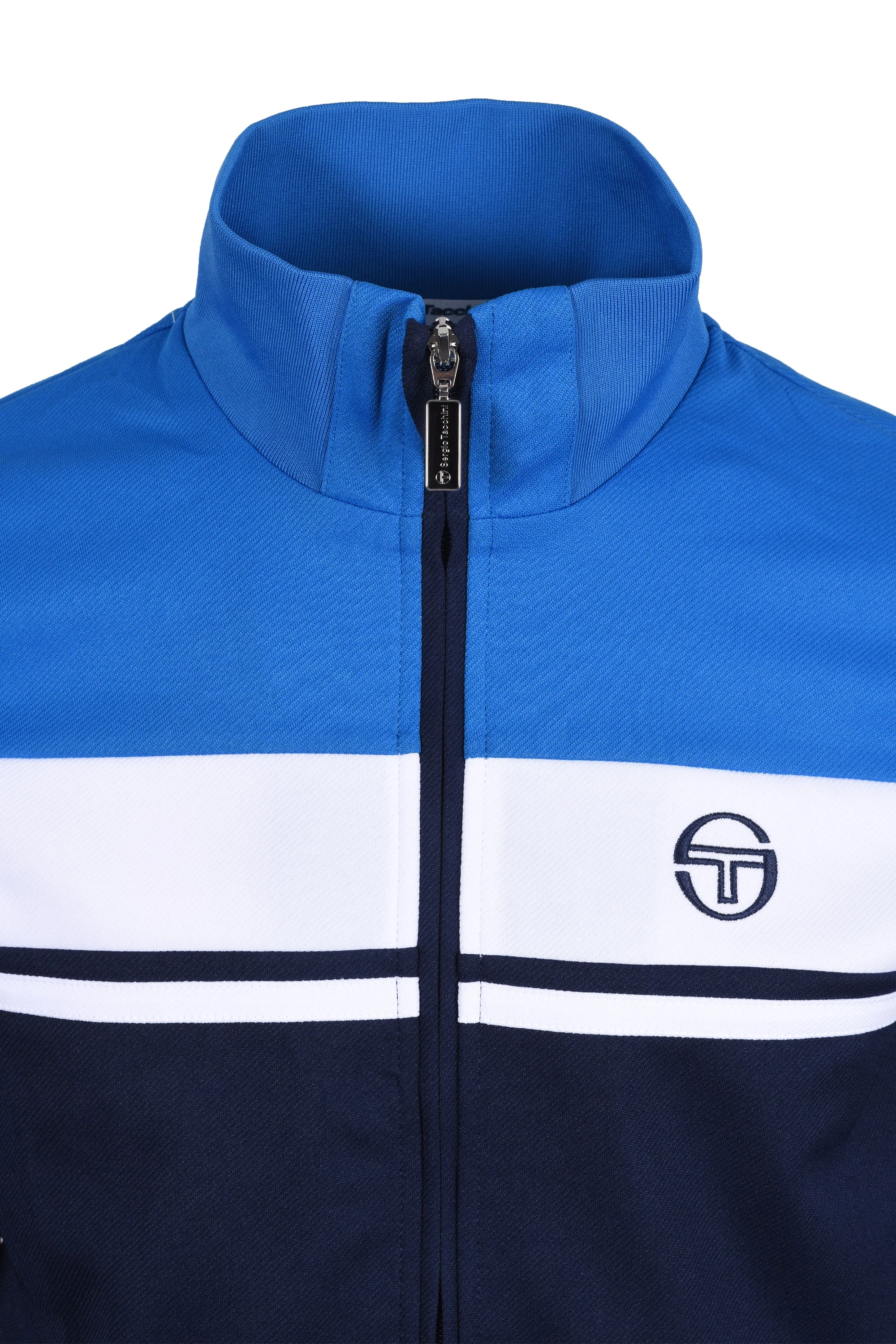 Sergio Tacchini Damarindo Track Top Blue/White/Navy - Image 2