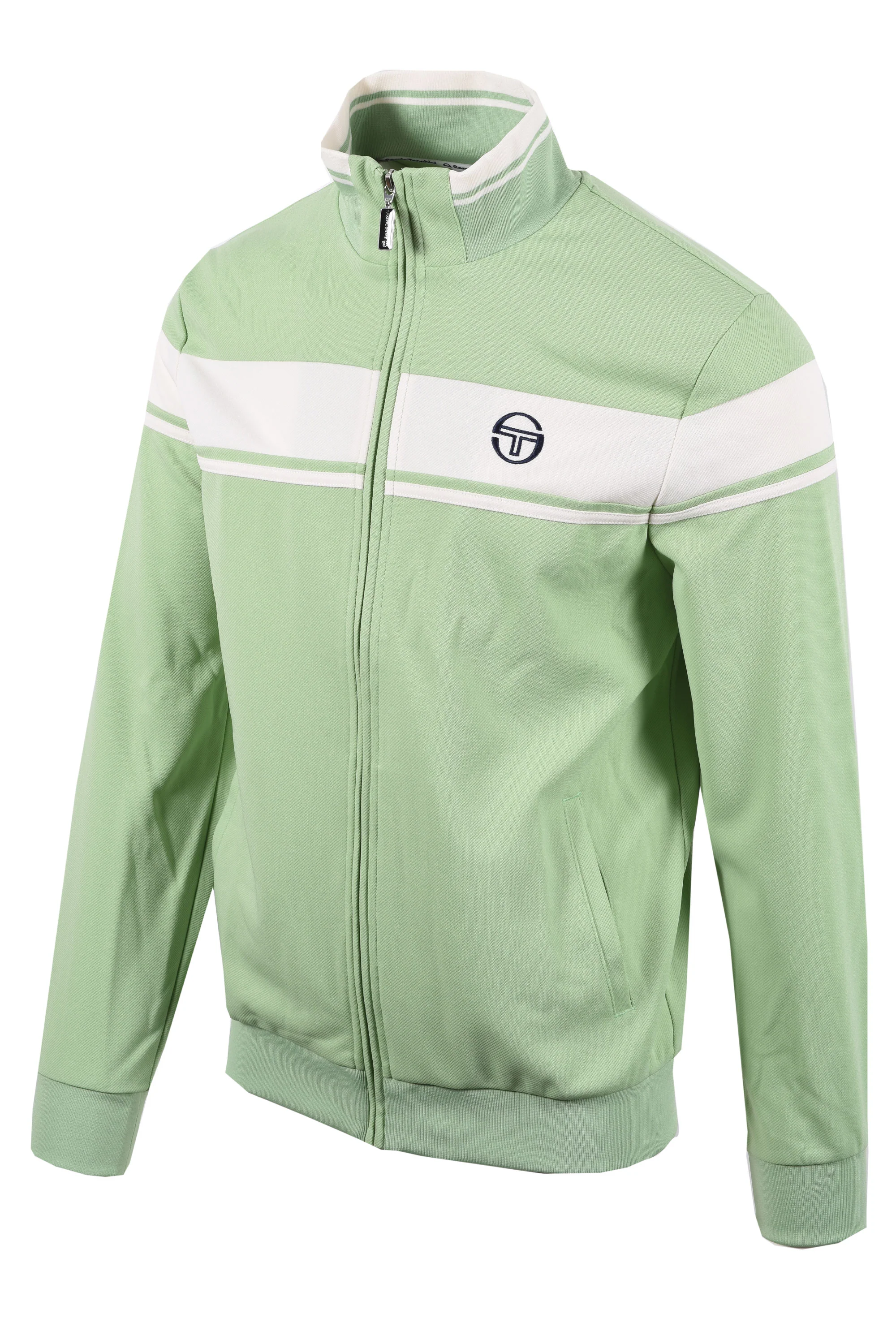 SERGIO TACCHINI DAMARINDO TRACK TOP QUIET GREEN/GARDENIA - Image 2