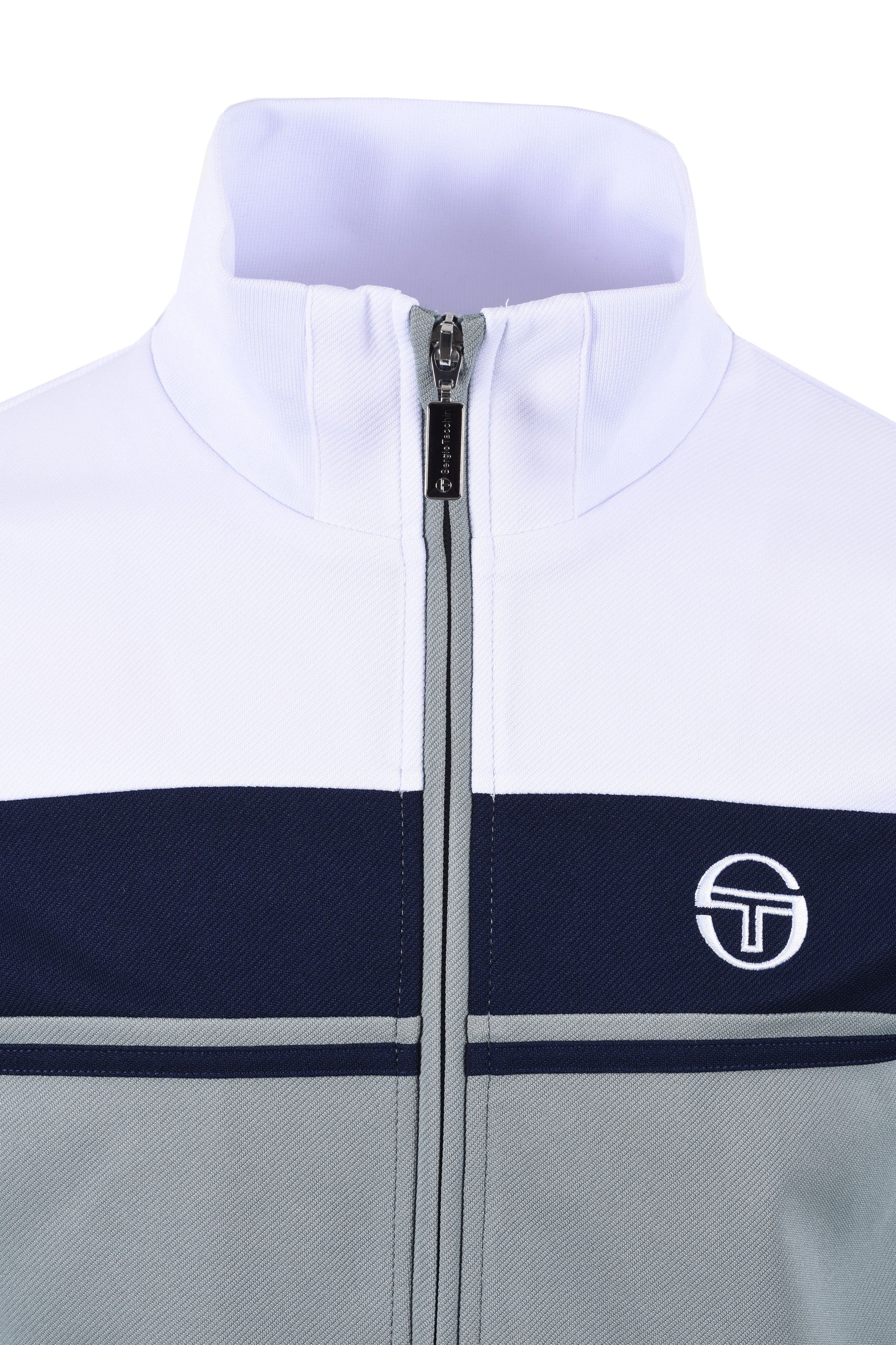 SERGIO TACCHINI DAMARINDO TRACK TOP WHITE/MARITIME BLUE/LEAD - Image 2