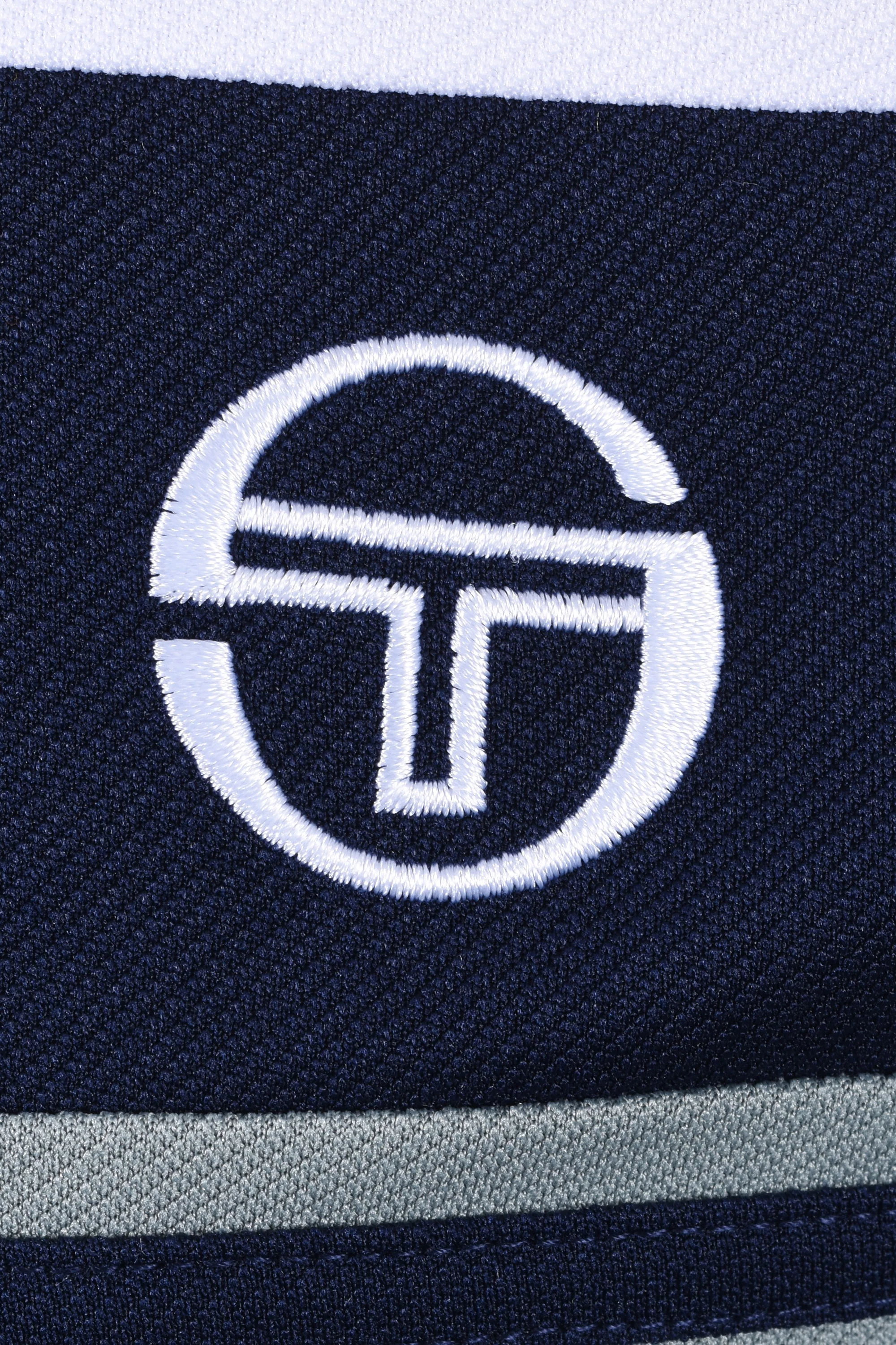 SERGIO TACCHINI DAMARINDO TRACK TOP WHITE/MARITIME BLUE/LEAD - Image 3