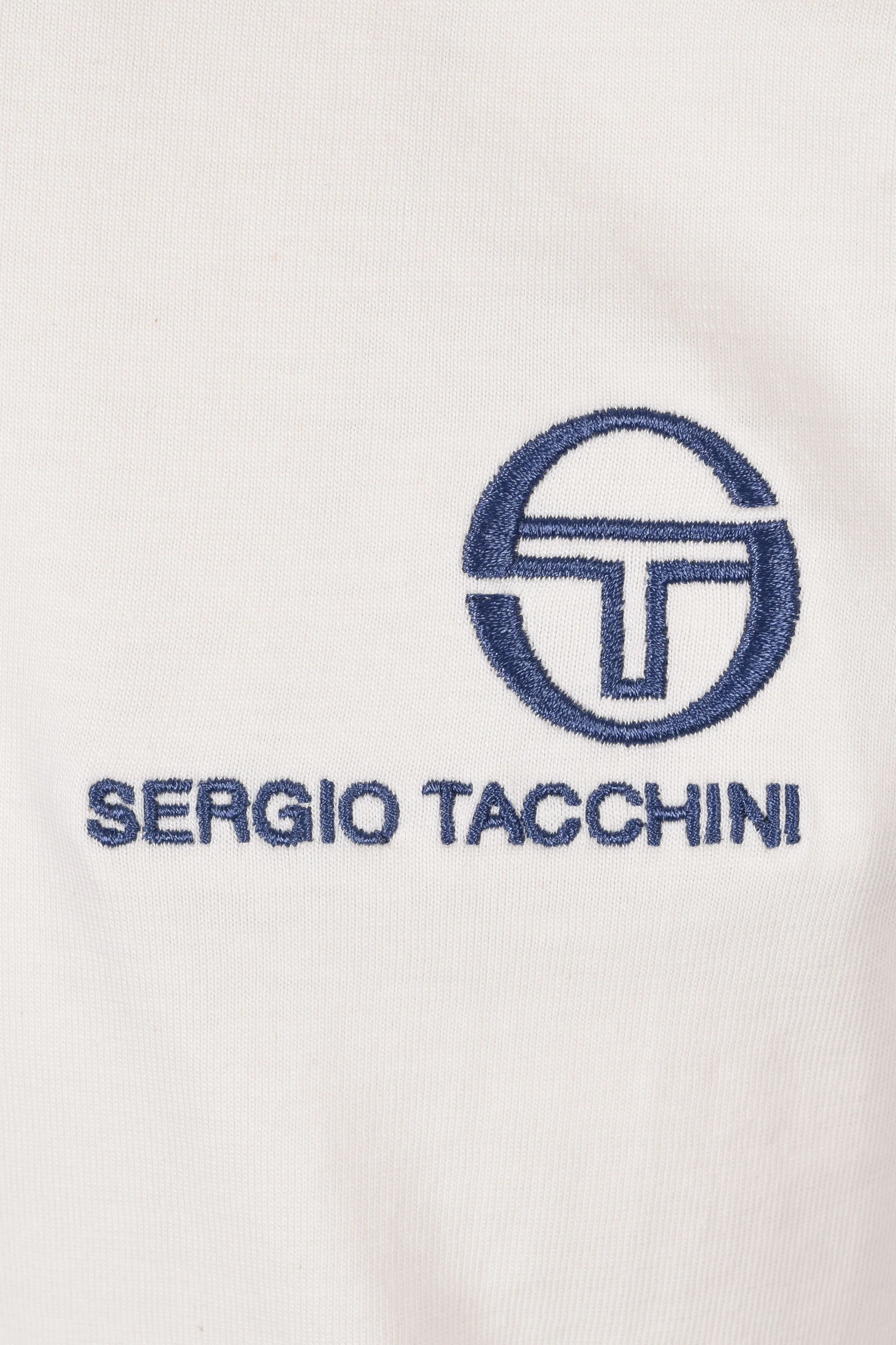 Sergio Tacchini Frankie T-Shirt Gardenia/Vintage Indigo - Image 3