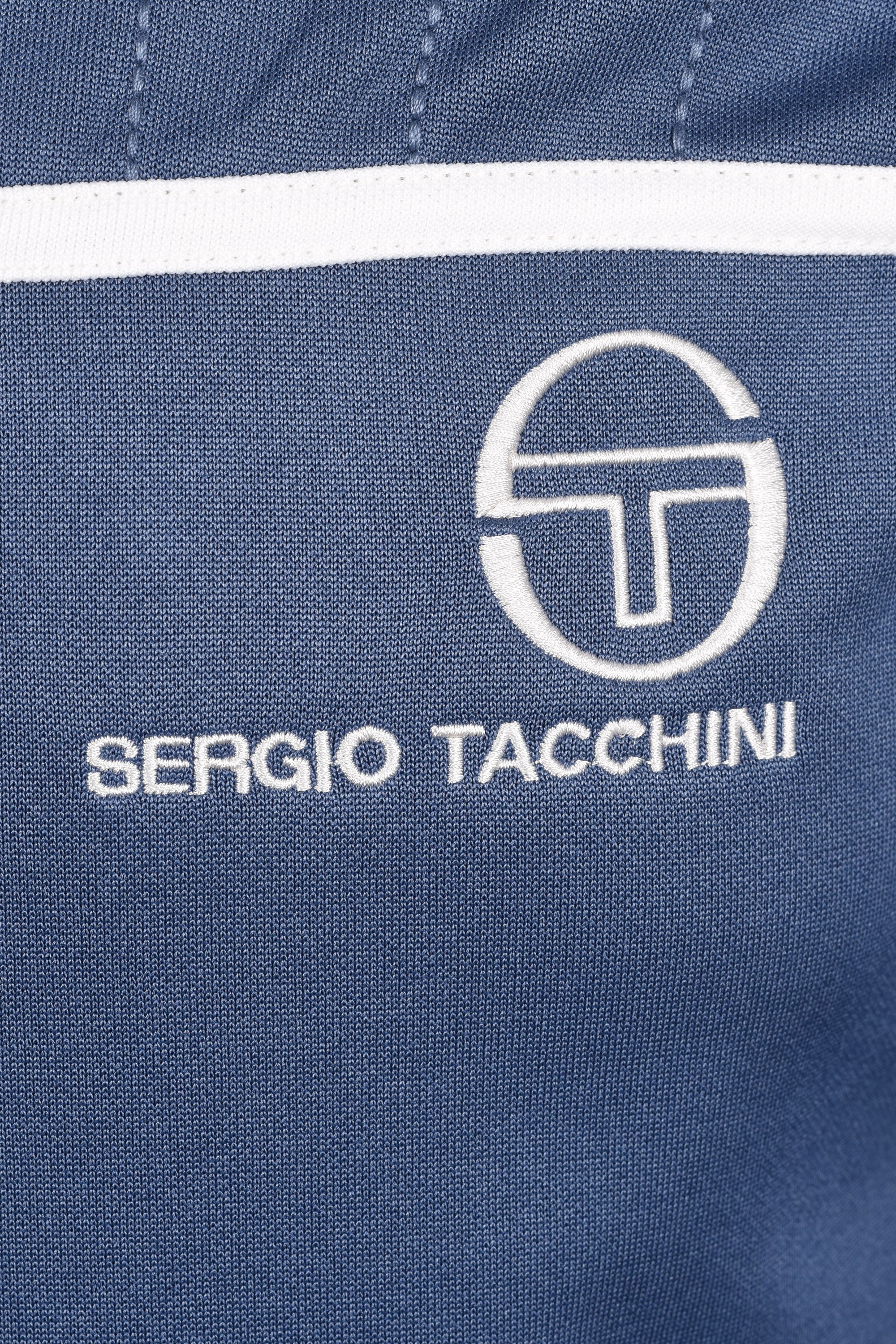 Sergio Tacchini Frankie Track Top Vintage Indigo/Pumpkin - Image 3