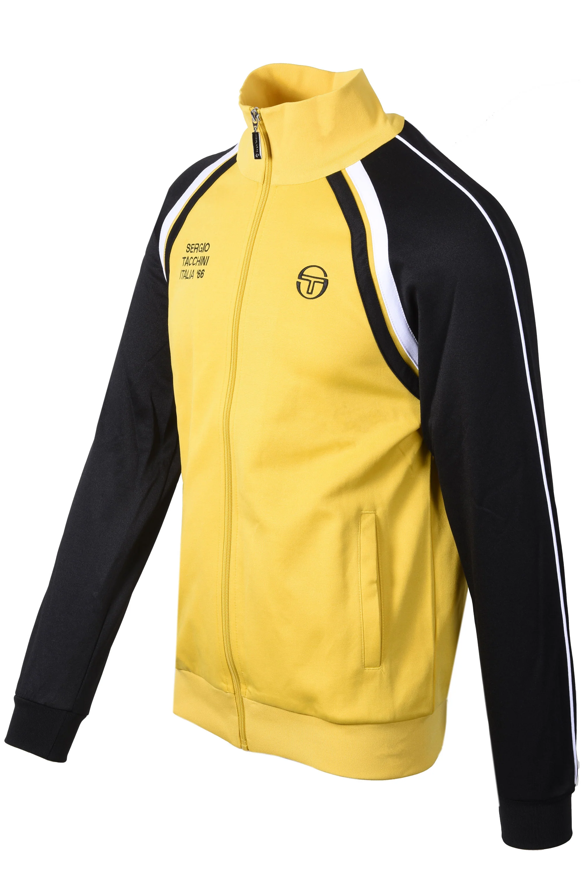 SERGIO TACCHINI GHIBLI DAVIS TRACK TOP MANGO MINT/BLACK/WHITE - Image 2