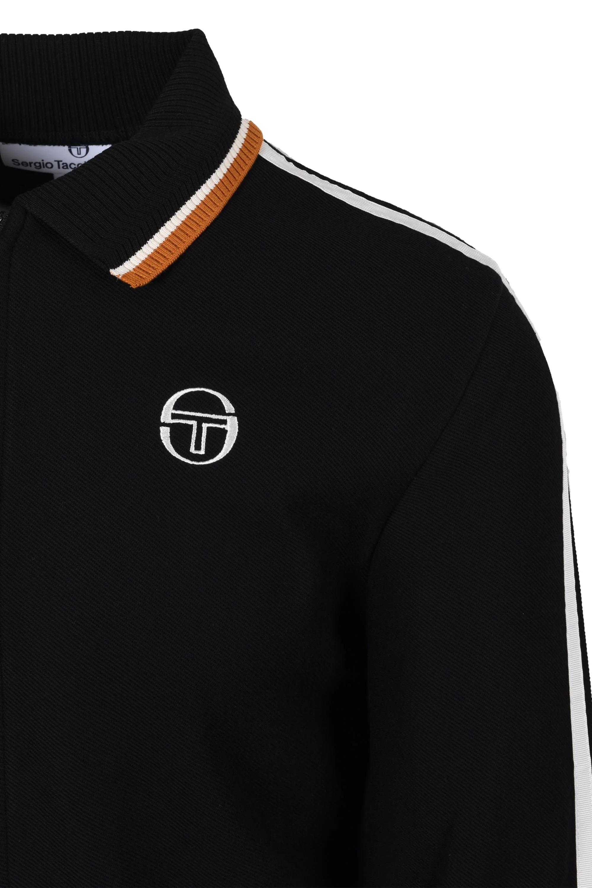 Sergio Tacchini Giorno Track Top Black - Image 3