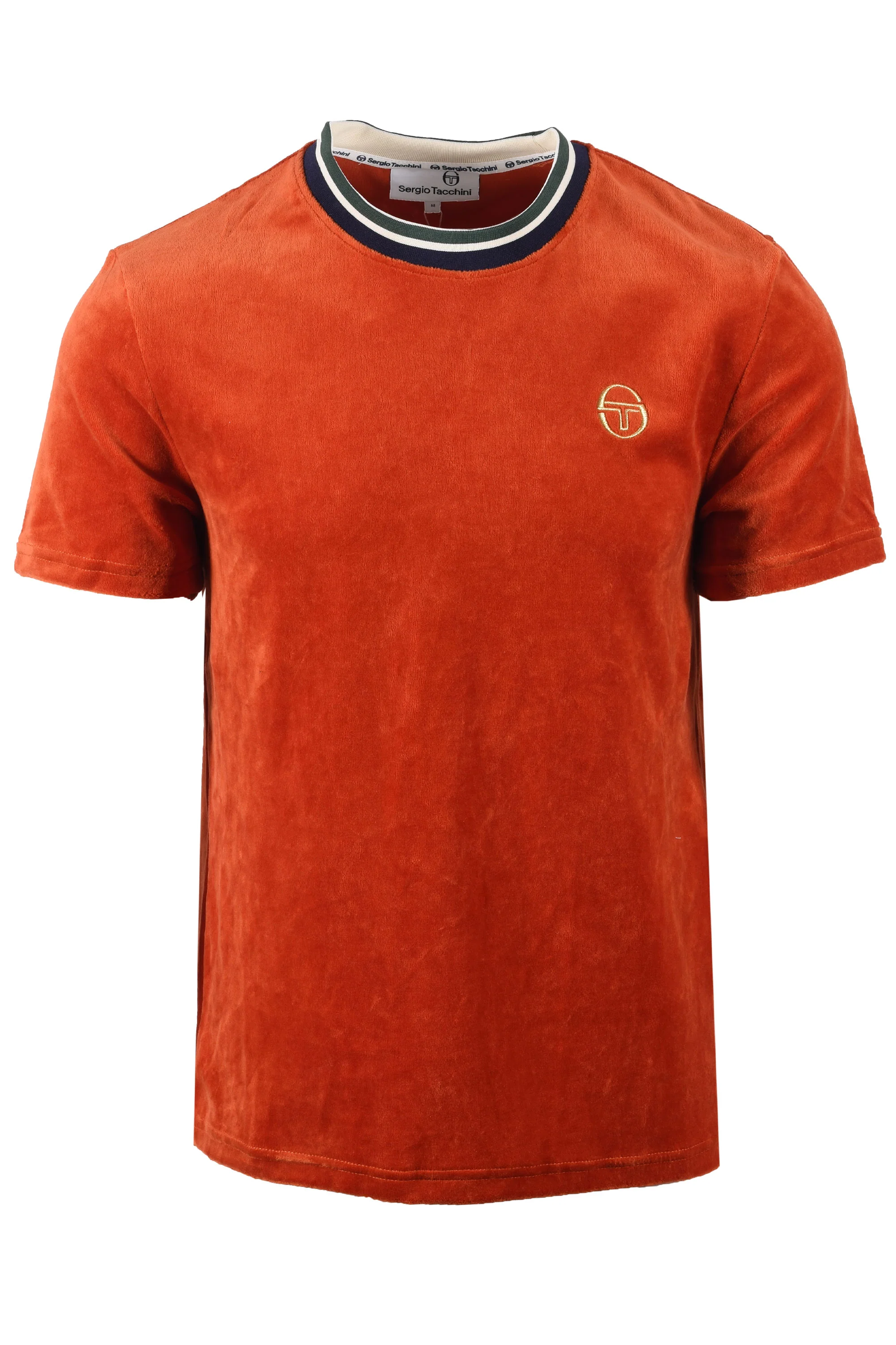 SERGIO TACCHINI MONTE VELOUR T-SHIRT ROOIBOS TEA
