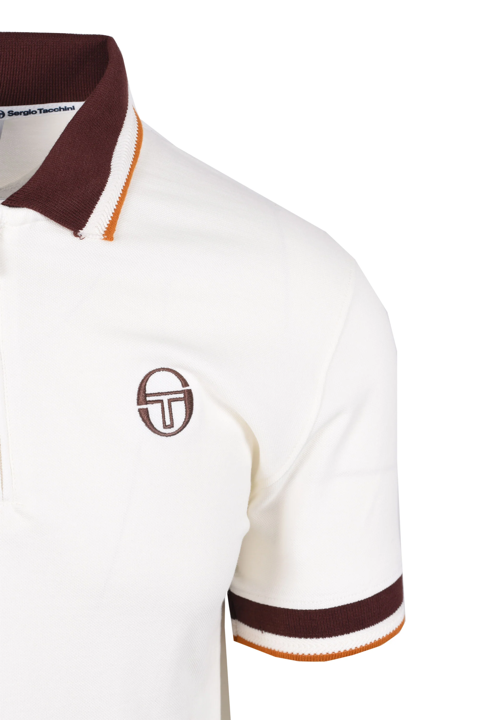 Sergio Tacchini Nanto Zip Polo Gardenia - Image 4