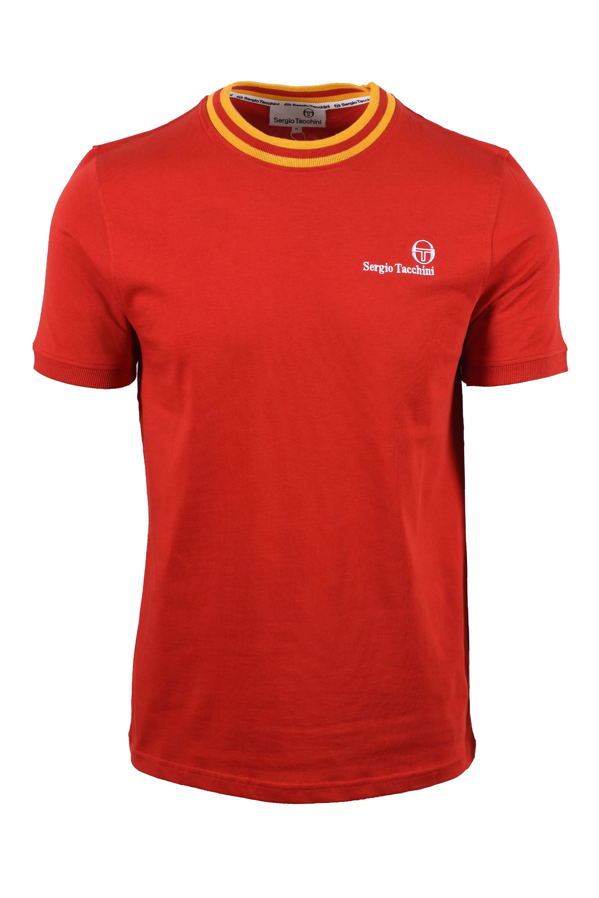 SERGIO TACCHINI RAINER FC T-SHIRT ADRENALINE RUSH/OLD GOLD