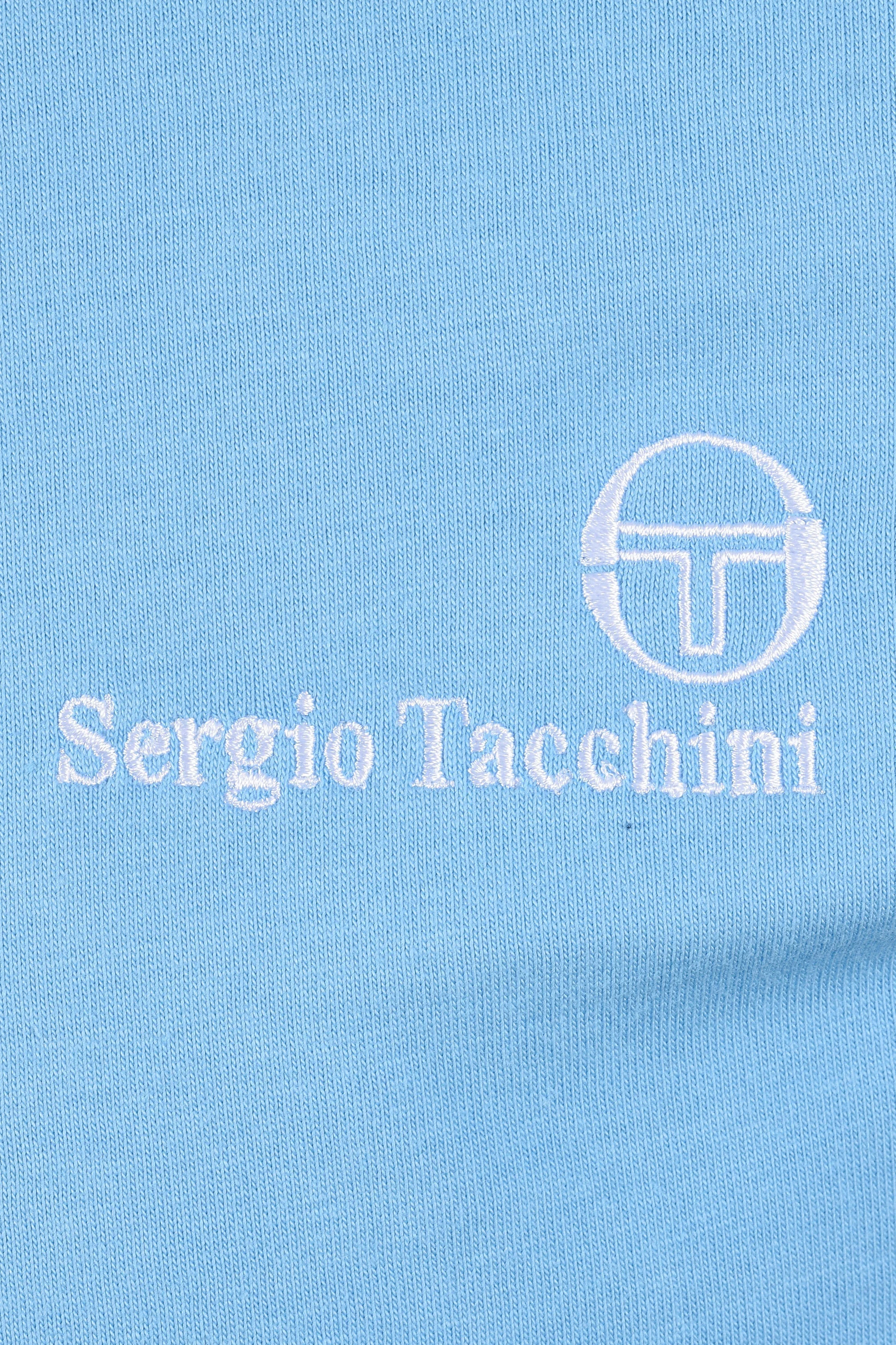 SERGIO TACCHINI RAINER FC T-SHIRT BALTIC SEA/WHITE/OLD GOLD - Image 3