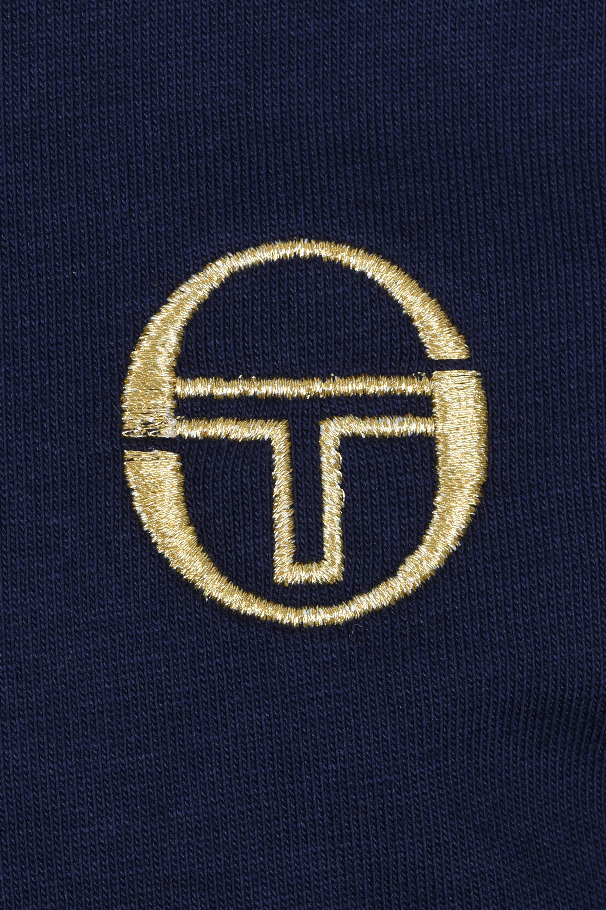 Sergio Tacchini Rainer T-Shirt Maritime Blue/Gardenia - Image 3