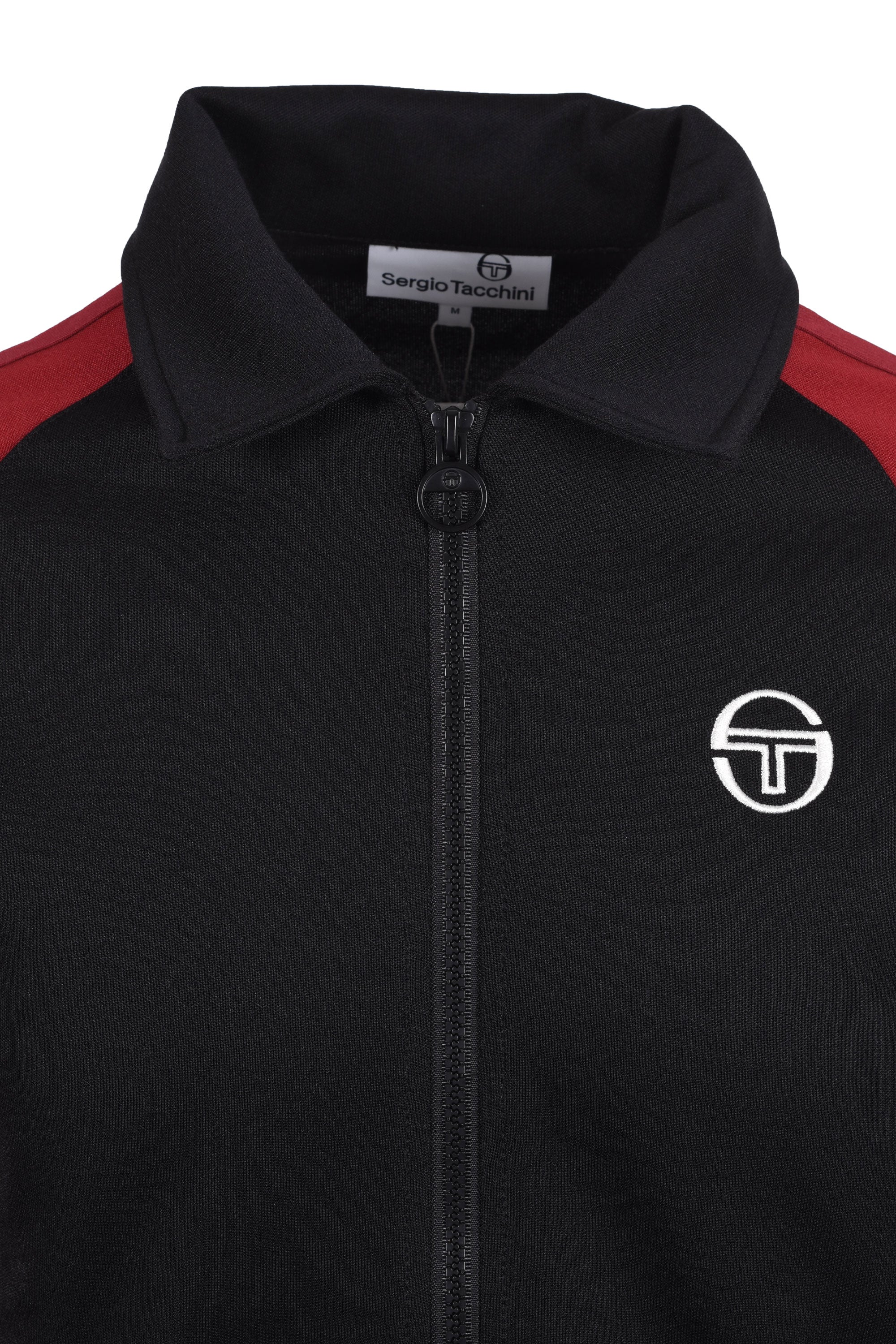Sergio Tacchini Renshaw Track Top Black/Gardenia - Image 2